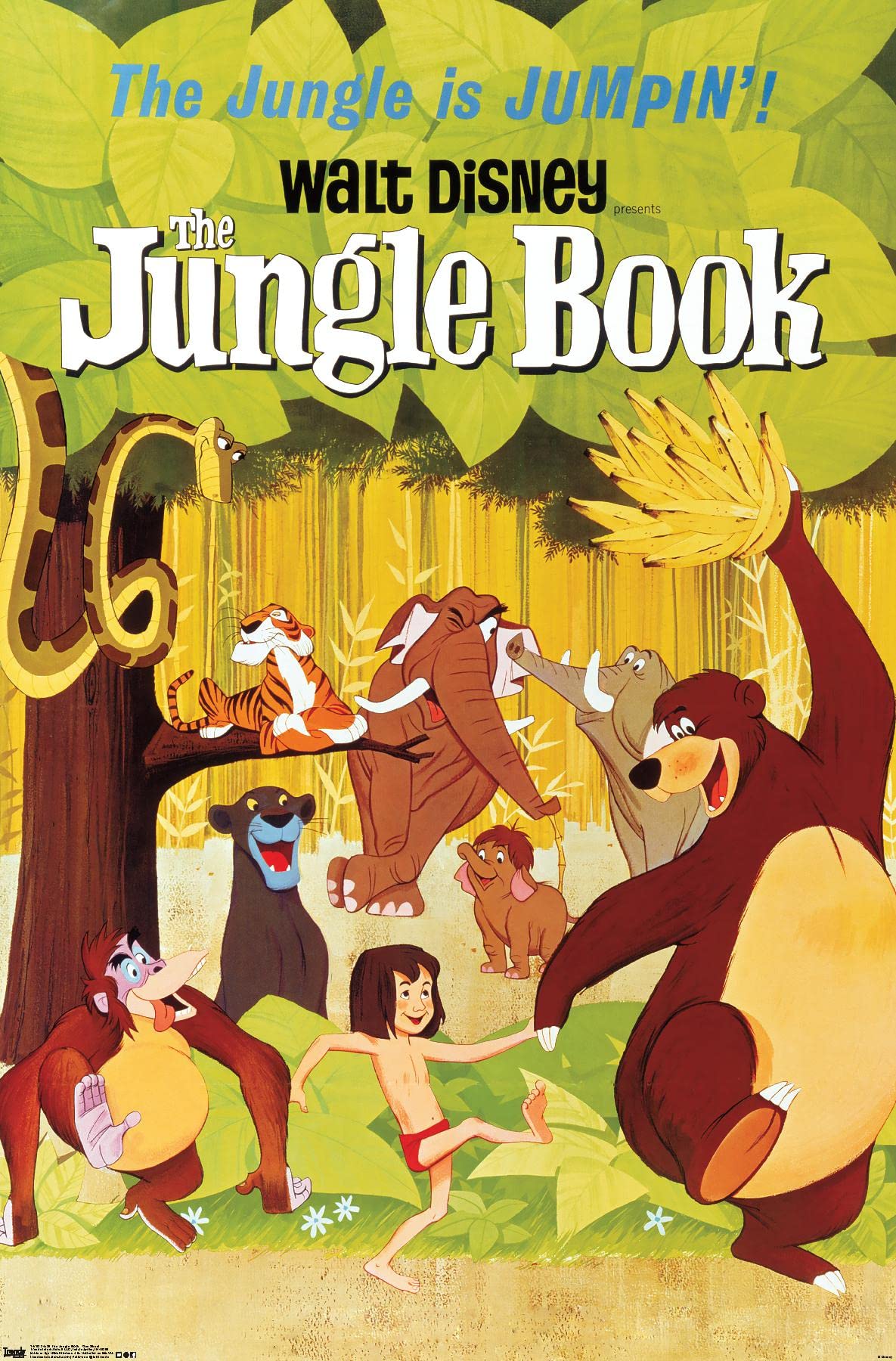 Trends International 24X36 Disney The Jungle Book - One Sheet Wall Poster, 24'' X 36'', Premium Unframed Version
