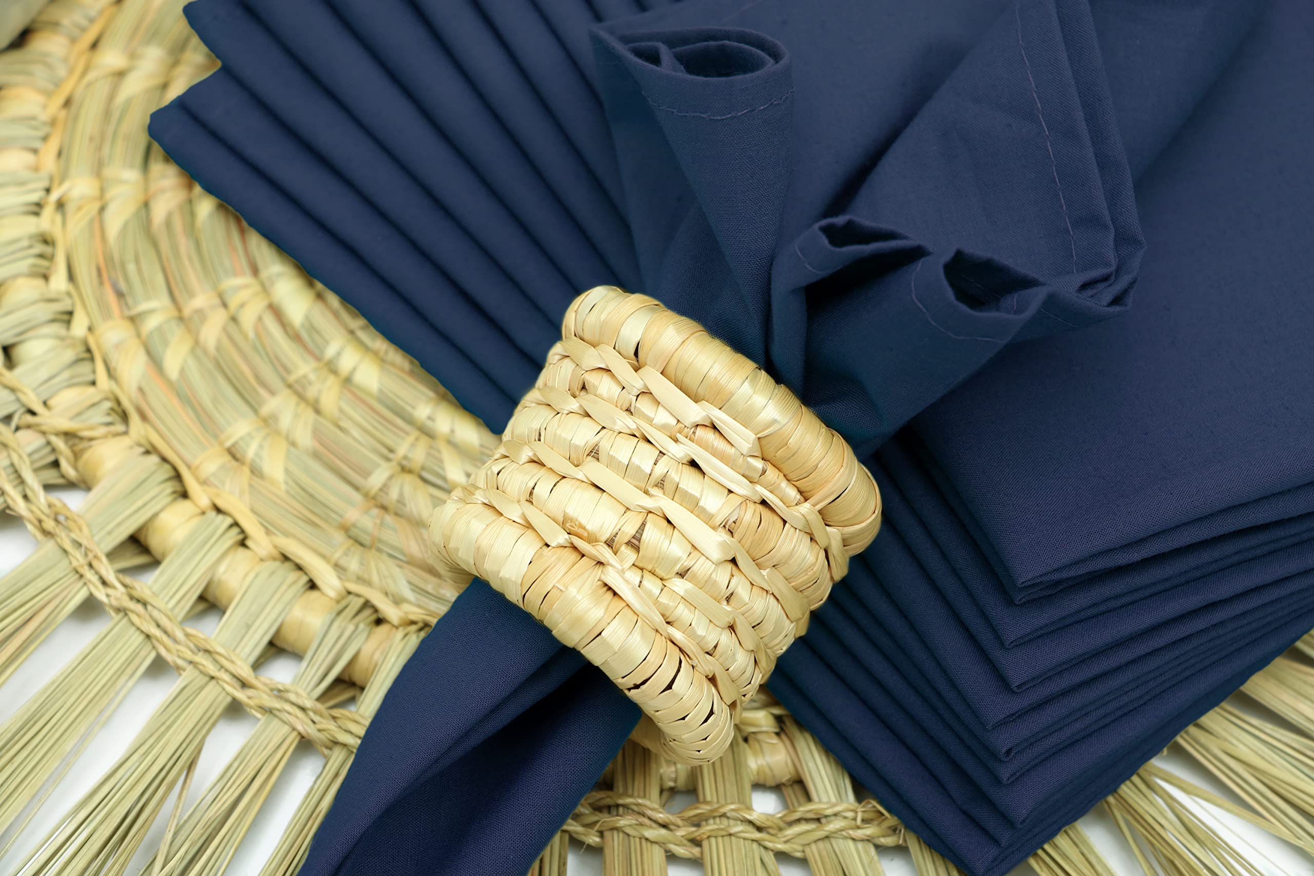 100% Cotton Cloth Napkins Set Of 12, 18X18 Inches, Reusable Napkins, Soft Durable Table Napkins For Hotel Lunch Restaurant, Dinn