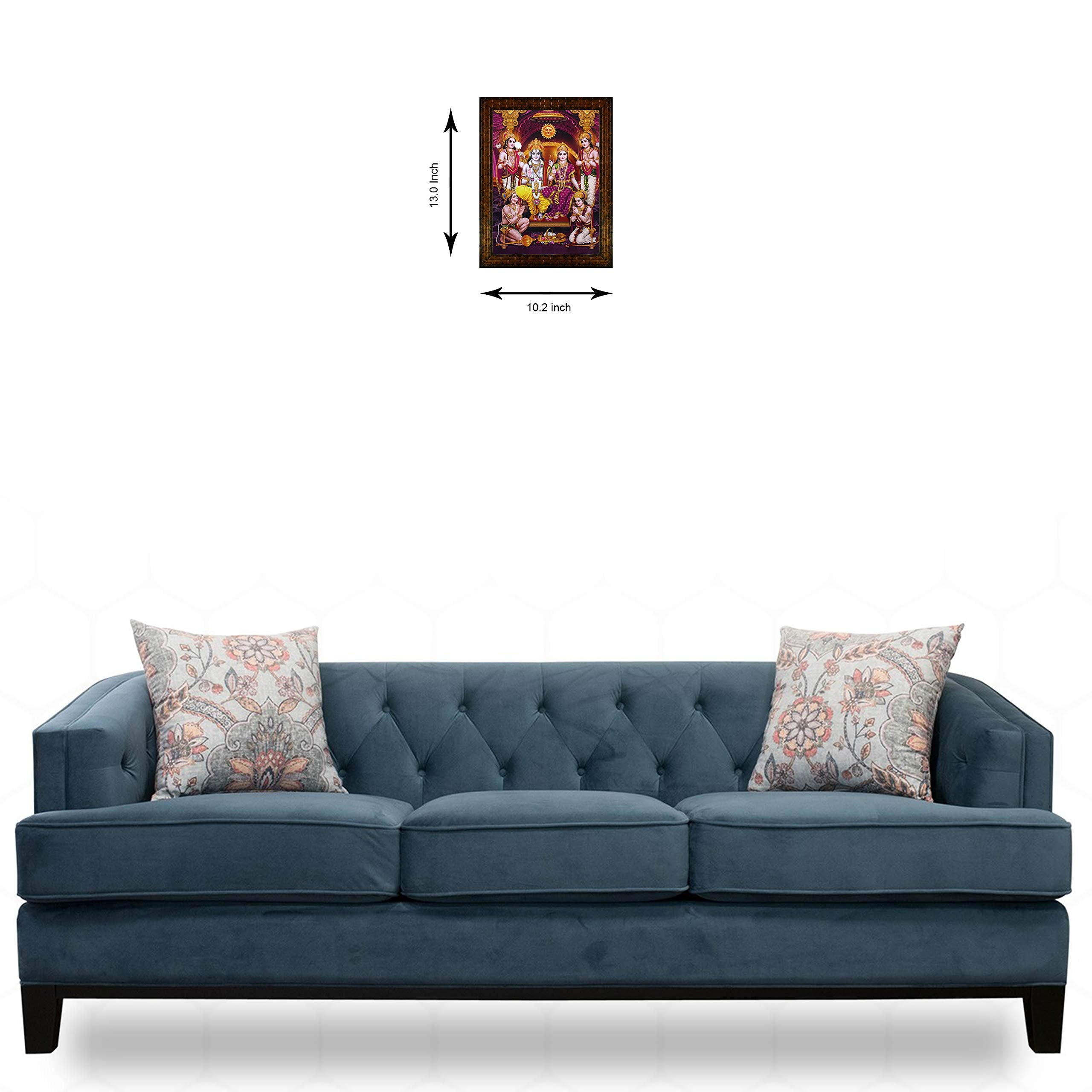 Indianara Religious Painting -Synthetic Wood, 27x30.5x1cm, Multicolour (GB4)