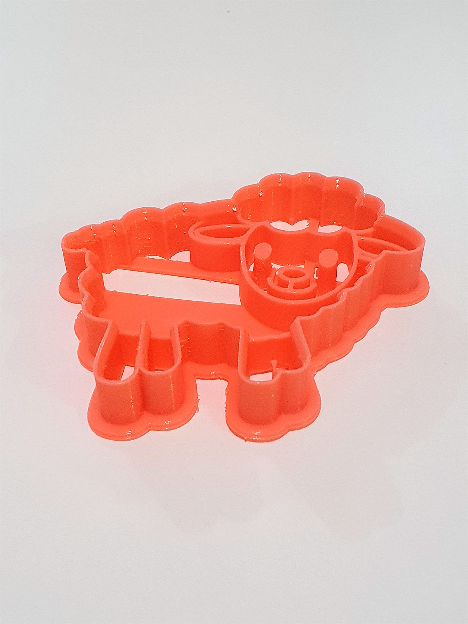 T3D Cookie Cutters Sheep Cookie Cutter, Suitable For Cakes Biscuit And Fondant Cookie Mold For Homemade Treats