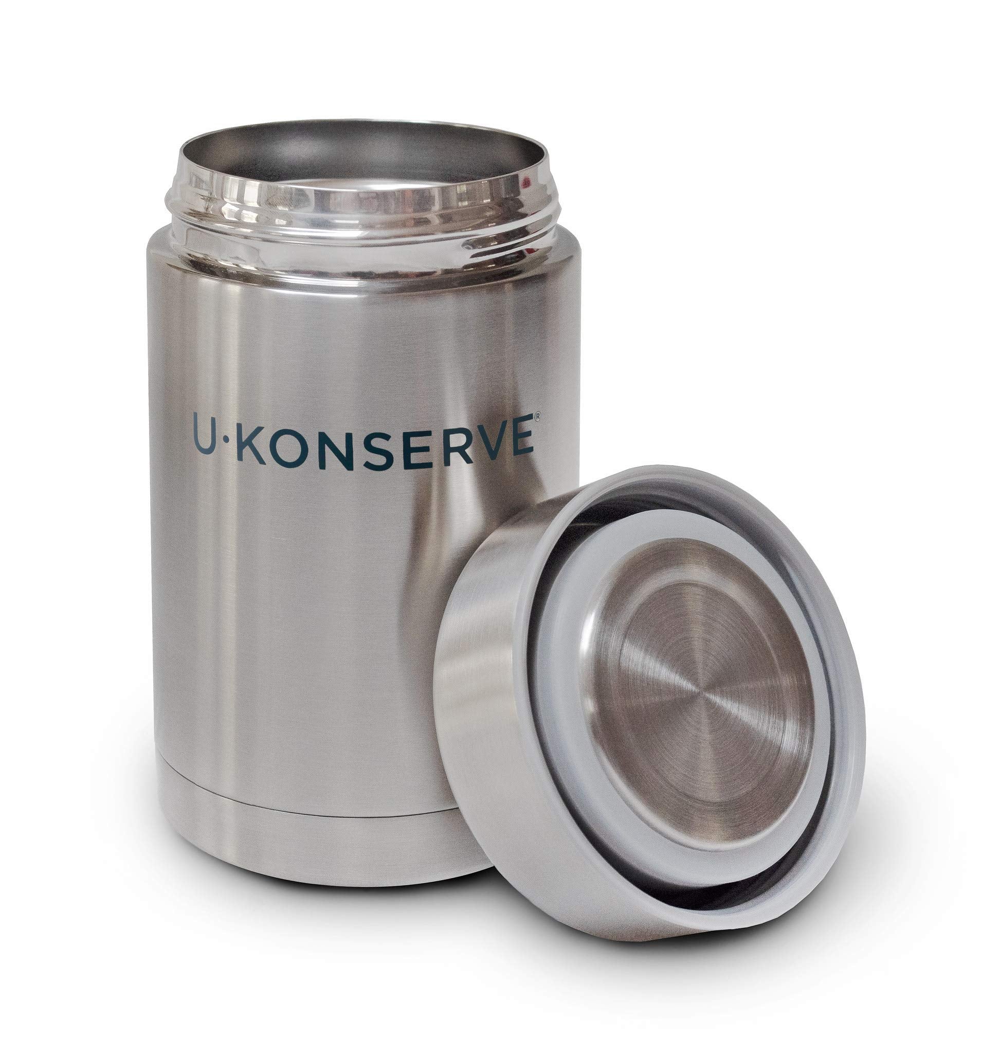 U Konserve Stainless Steel Insulated Food Jar - Vacuum Sealed Thermos For Hot And Cold Food - Wide Mouth - Leak-Proof Container
