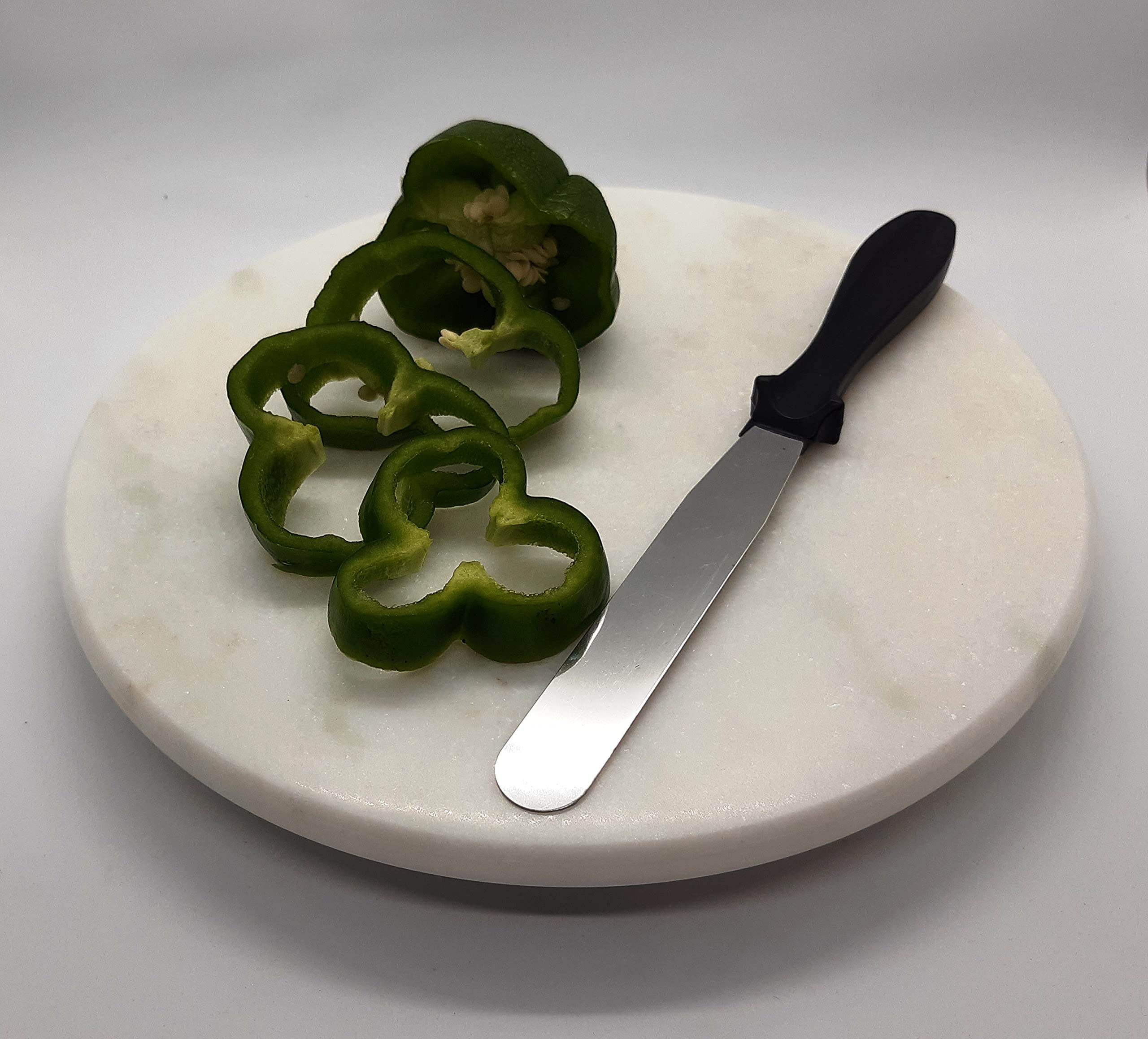 Rathore Handicrafts Marble Chakla Roti(Chapati) Maker Rolling Board 9 Inch