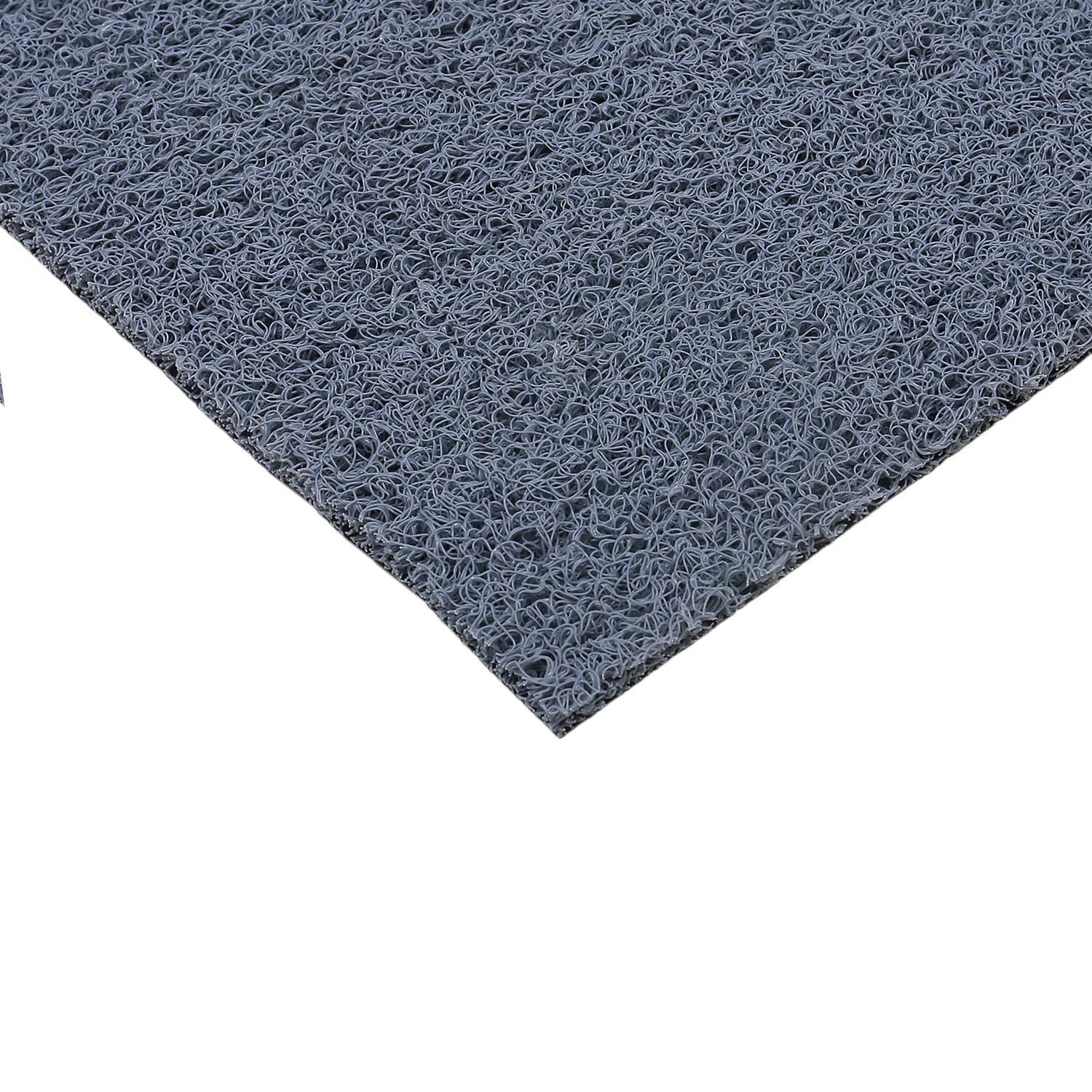 Kuber Industries Rubber 1 Piece Large Size Door Mat 24X36'' (Grey)