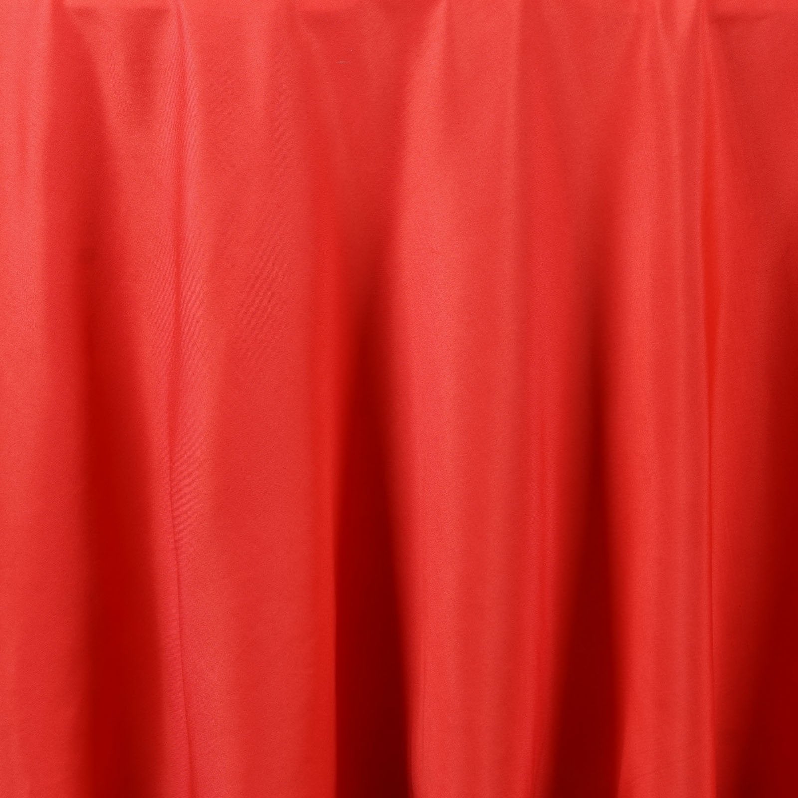 Balsacircle 120 Inch Red Round Tablecloths Fabric Table Cover Linens For Wedding Party Polyester Reception Banquet Events Kitche