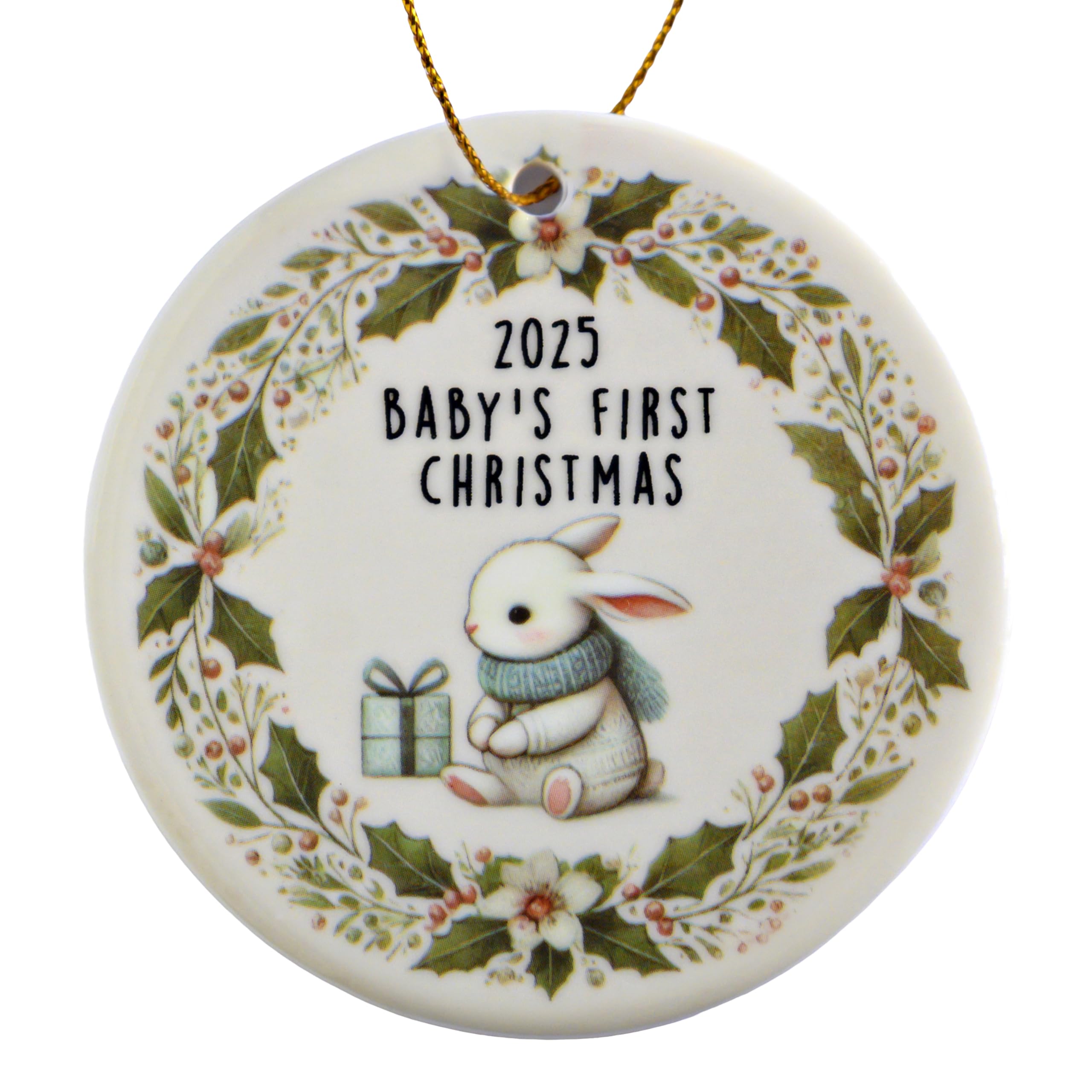 2025 Babys First Christmas Ornament 3 Inch, Babys 1st Christmas Ornament 2025, First Christmas Baby Ornament, Newborn Xmas Keeps