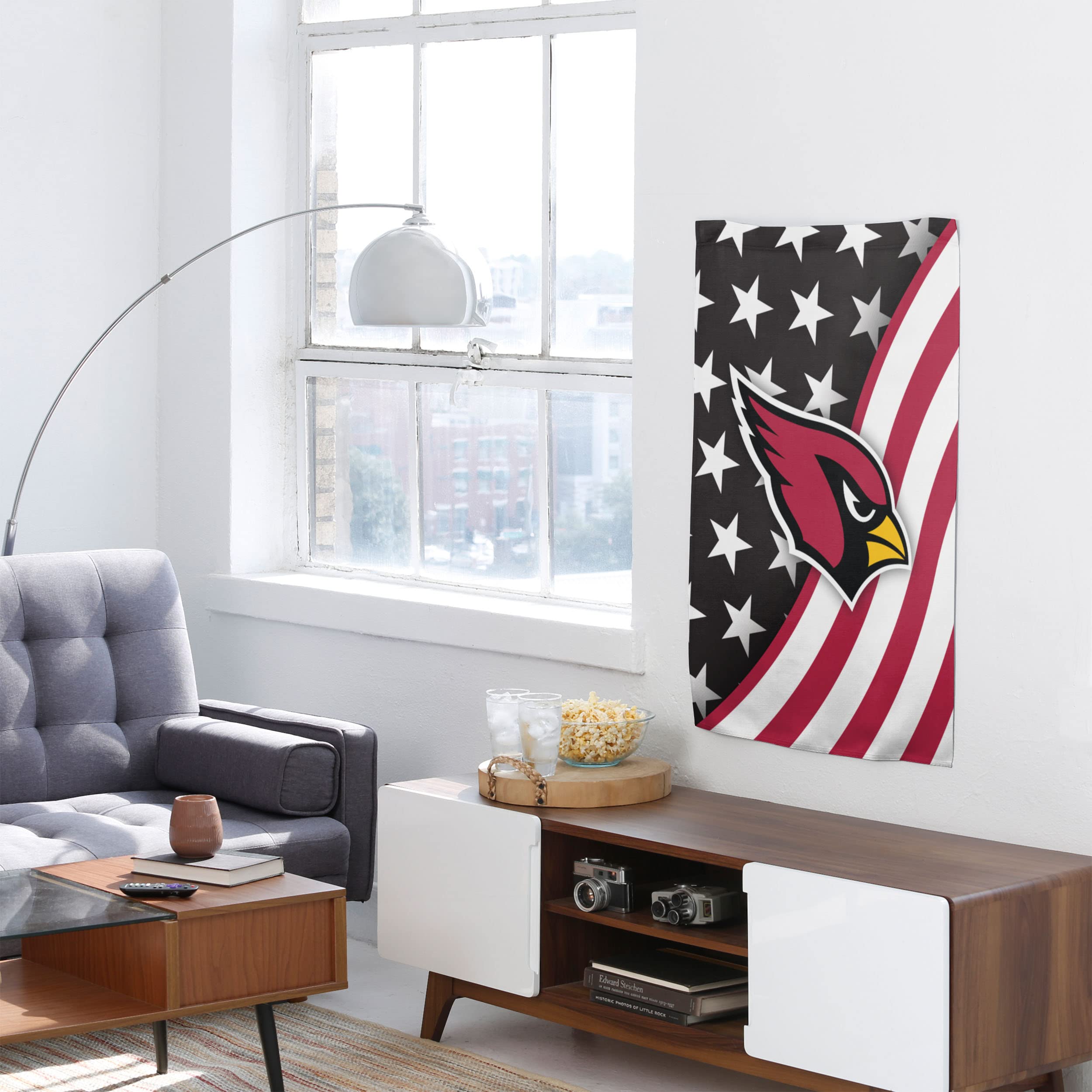 Arizona Cardinals Nfl Vertical Flag