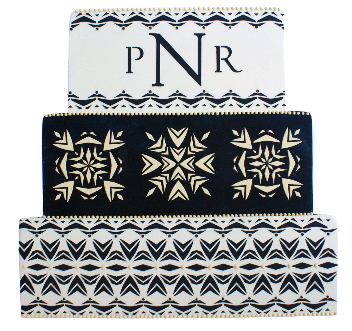 Aztec Border Cake Stencil By Designer Stencils