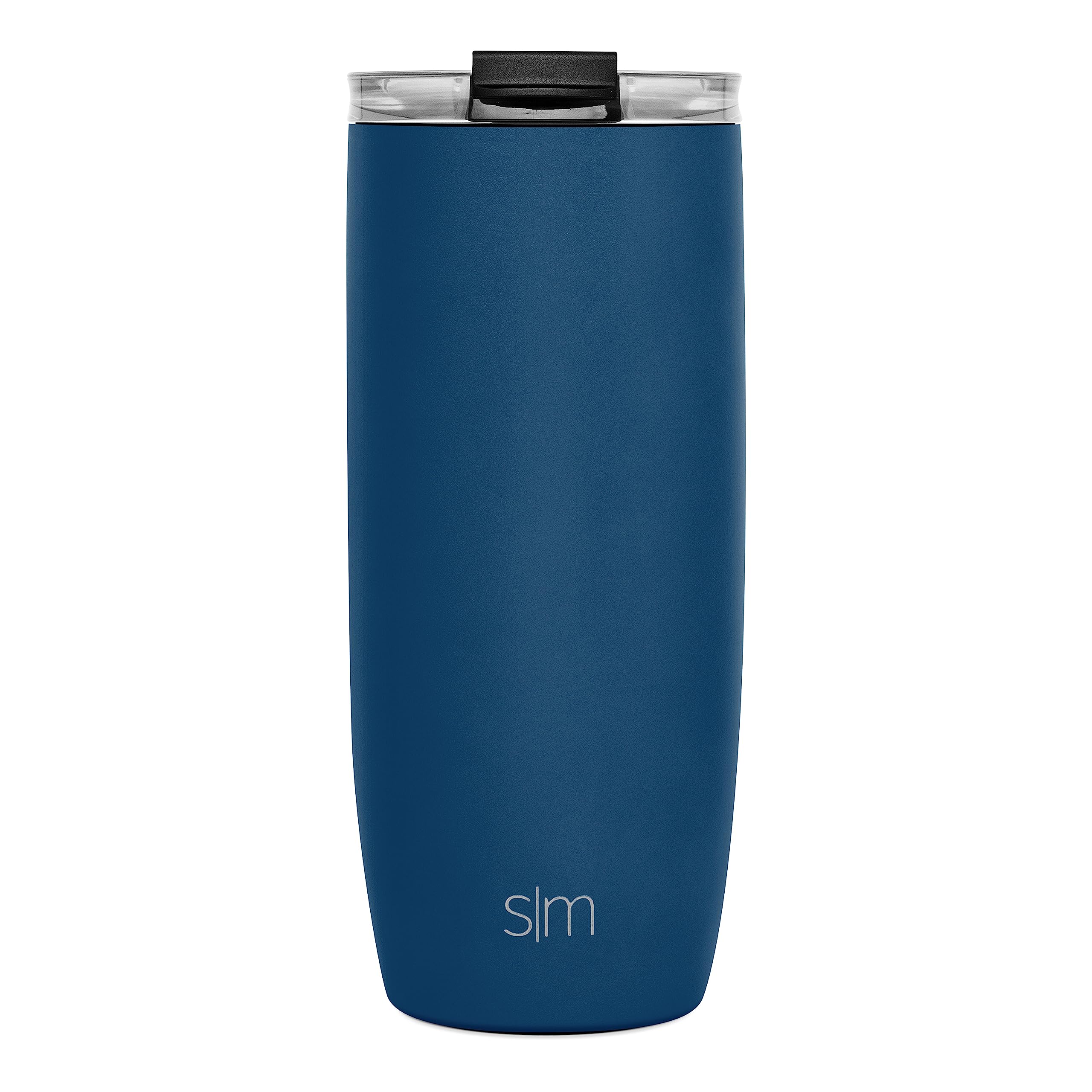 Simple Modern Travel Coffee Mug Tumbler With Flip Lid | Reusable Insulated Stainless Steel Cold Brew Iced Coffee Cup Thermos | G