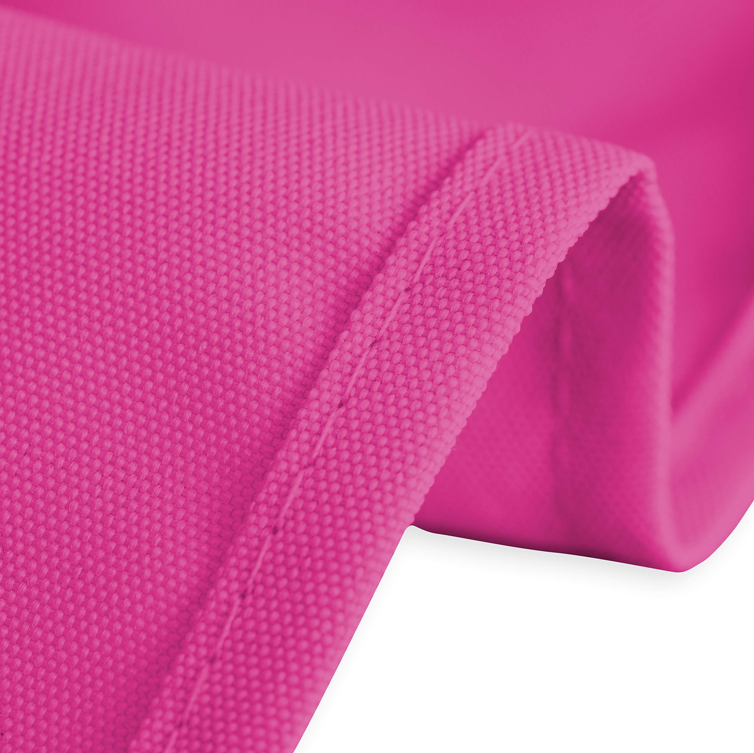 Linentablecloth 60-Inch Square Satin Overlay Fuchsia