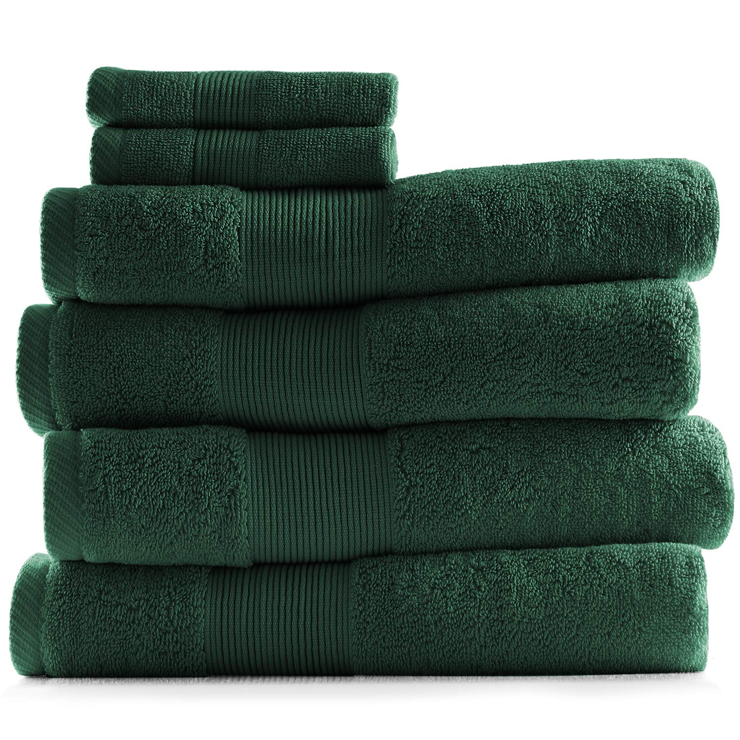 Hearth & Harbor Bath Towels For Bathroom - 100% Ring Spun Cotton Luxury Bathroom Towels - Ultra Soft & Highly Absorbent Bath Tow