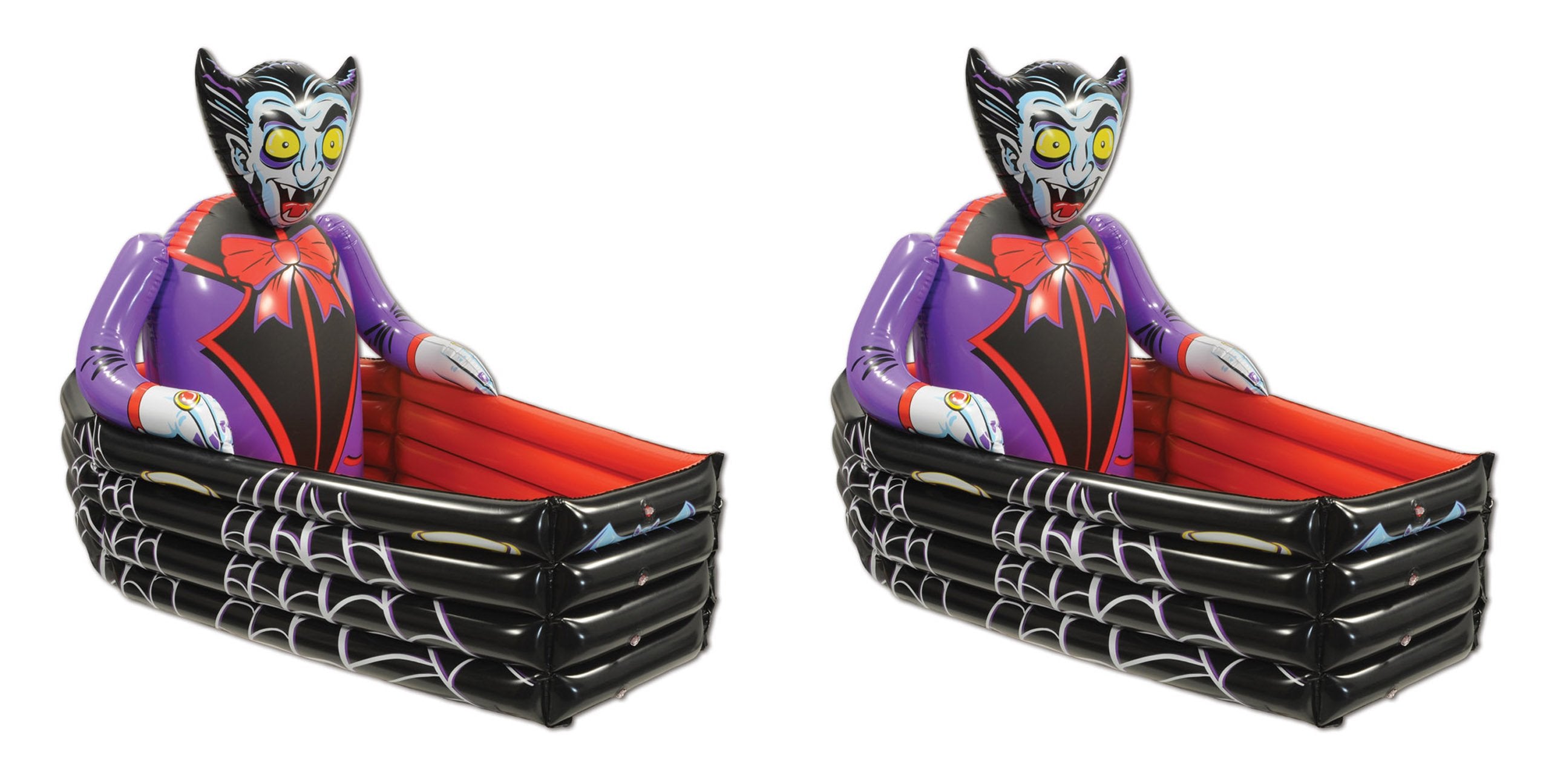 Halloween Inflatable Dracula Coffin Cooler Pack Of 2