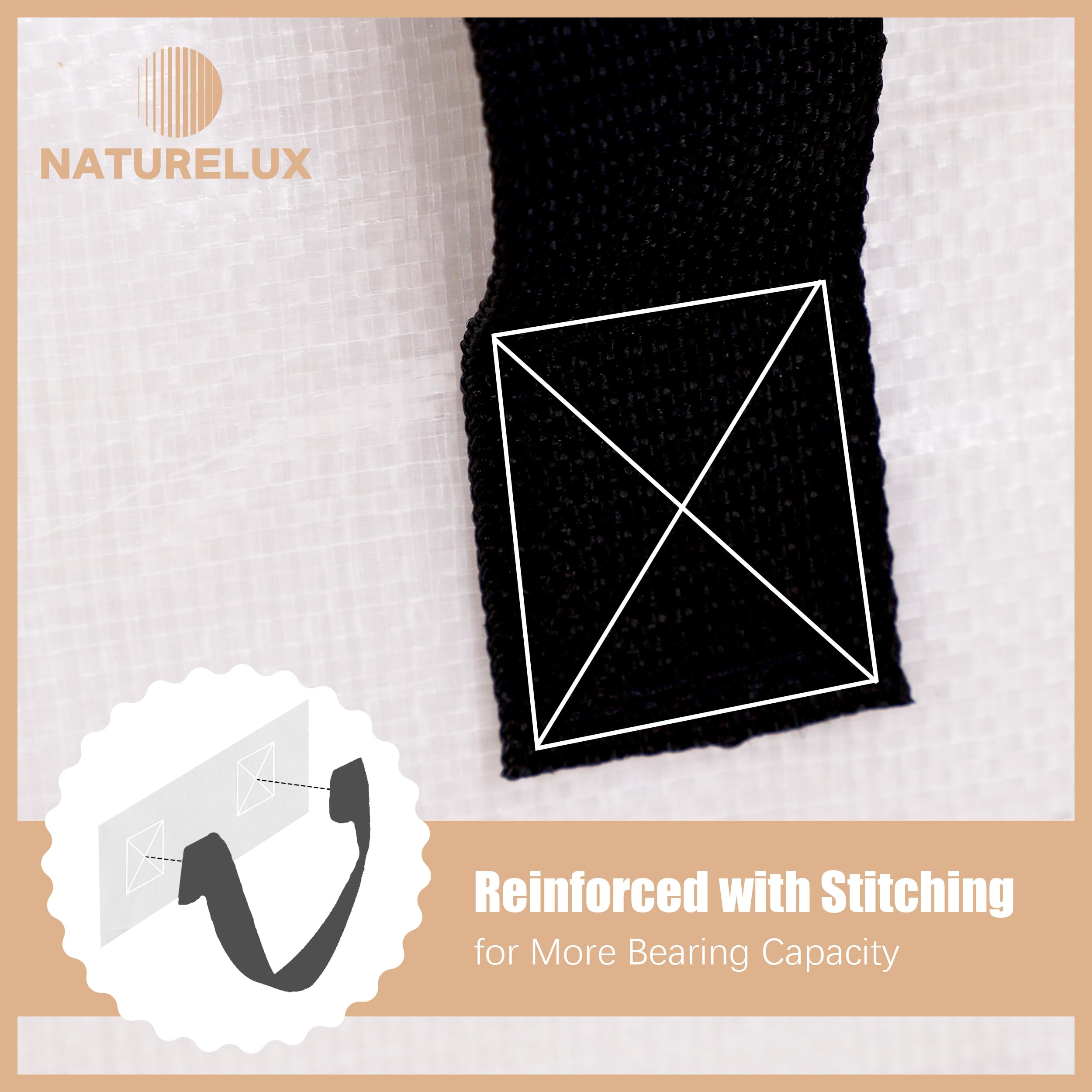 Naturelux Heavy Duty Moving Bags With Backpack Straps And Strong Handles, Alternative To Moving Boxes And Storage Totes For Dorm