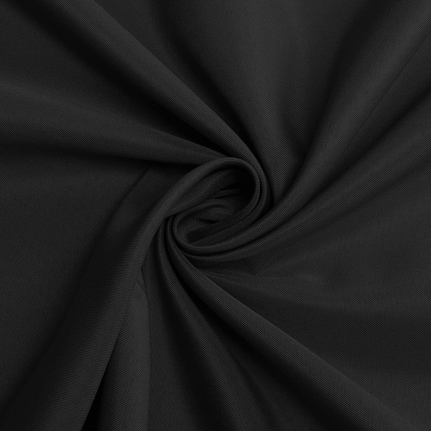 LALAPORT 10 Pack 108 Inch Round Black Premium Polyester Tablecloth for Wedding/Party/ Events/ Banquet/ Buffet (Black  108 Inch Round)