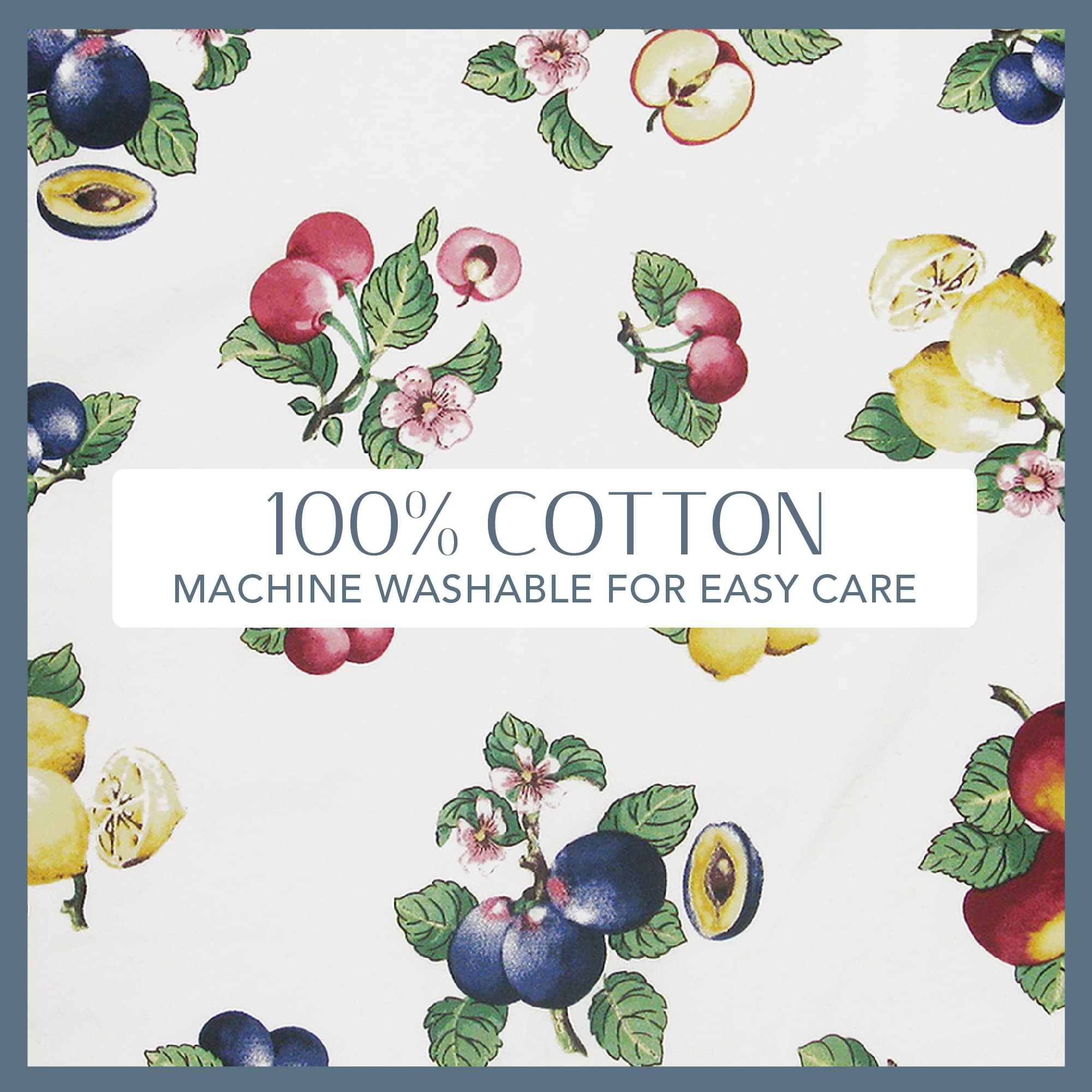 Villeroy & Boch French Garden Reversible Placemats, Rectangle Placemats For Dining Tables, 14'' X 20'', Set Of 4