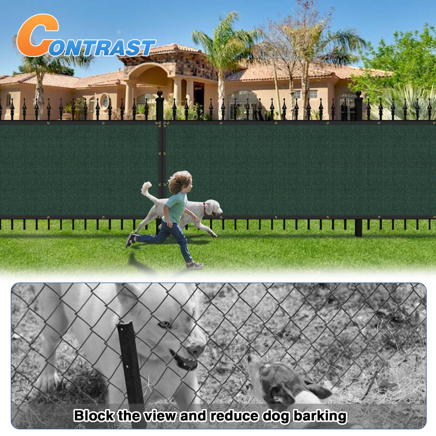 Tang Sunshades Depot Privacy Fence Screen Green 5 X 29 Heavy Duty Commercial Windscreen Residential Fence Netting Fence Cover 15