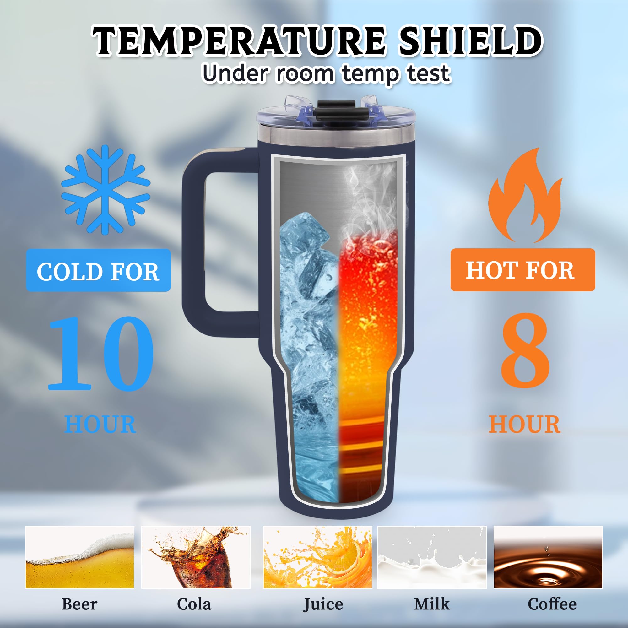 TNASURHUS Funny Get Well Soon Gifts for Men, Women, 40OZ Tumbler with Handle, After Surgery Recovery Gifts for Chemo Patients, C