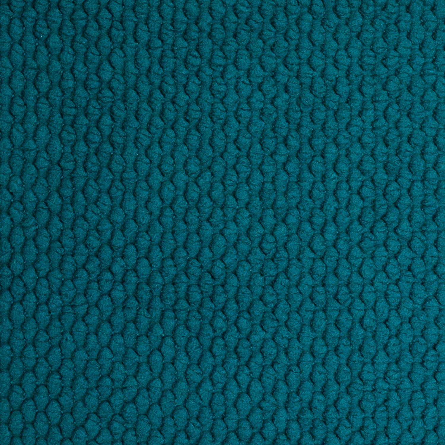 Sweet Home Collection Chair Cushion Memory Foam Pads Honeycomb Pattern Slip Non Skid Rubber Back Rounded Square 16'' X 16'' Seat