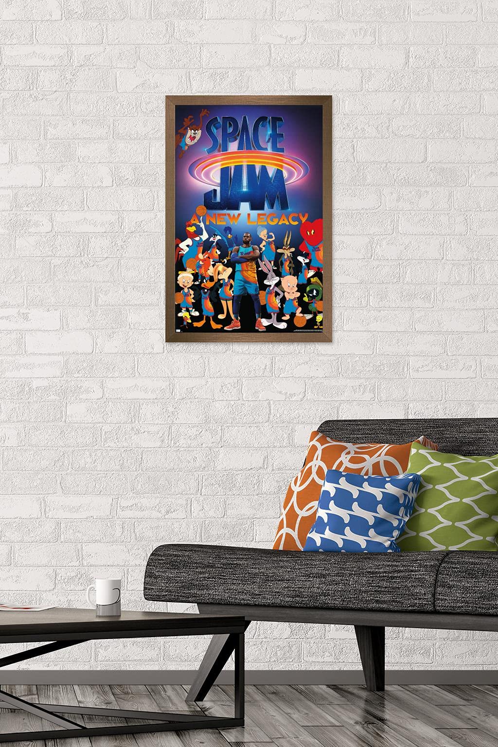 Trends International Space Jam: A New Legacy - Team Wall Poster, 14.725'' X 22.375'', Bronze Framed Version