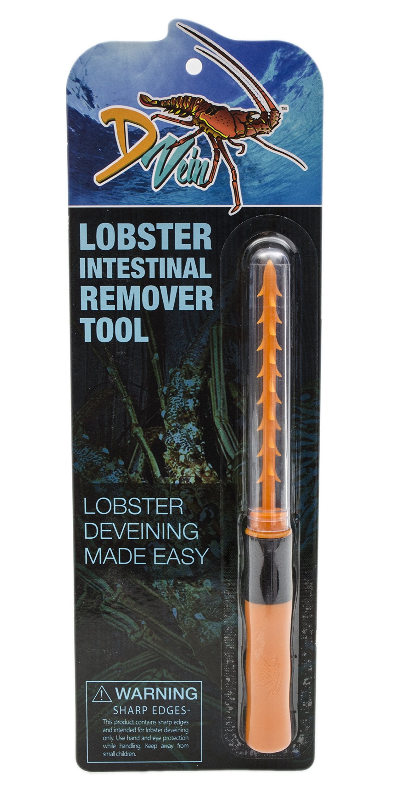 D Vein Lobster Deveiner - Simple To Use Lobster Cleaner Tool - Perfect For Divers And Lobster Lovers To Use With Lobster Cracker