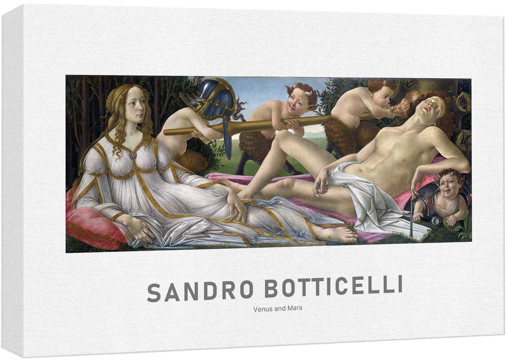 Wall26 Canvas Print Wall Art Venus And Mars By Sandro Botticelli Historic Cultural Illustrations Fine Art Traditional Colorful F