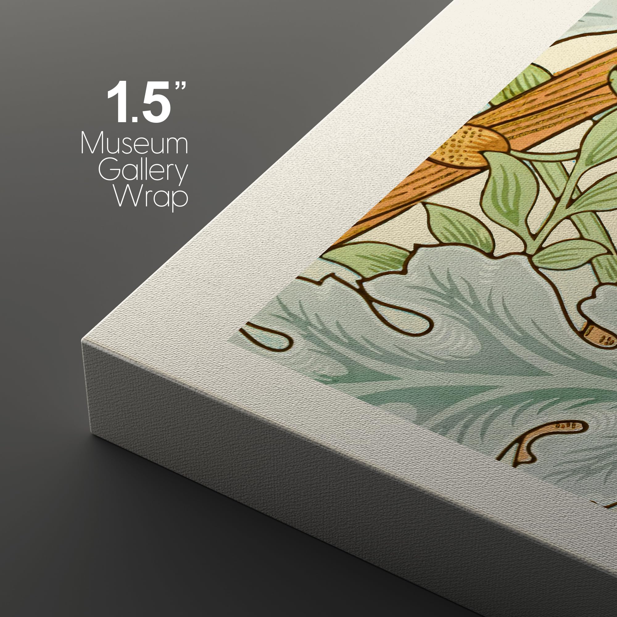Wall26 Canvas Print Wall Art Set William Morris Flower Tapestry Posters Nature Wilderness Illustrations Modern Art Decorative Fl