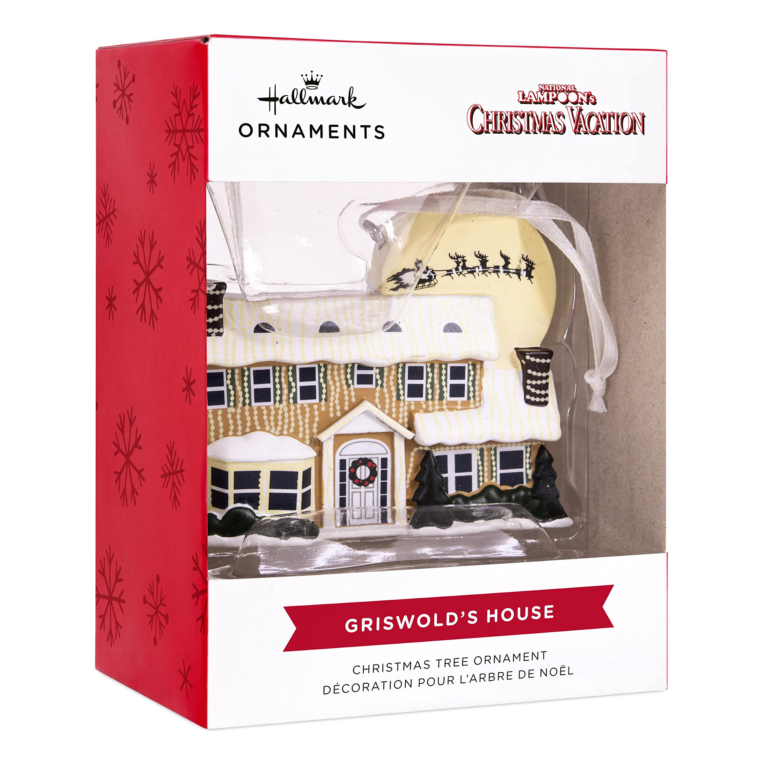 Hallmark National Lampoon s Christmas Vacation Griswold House Christmas Ornament,Resin