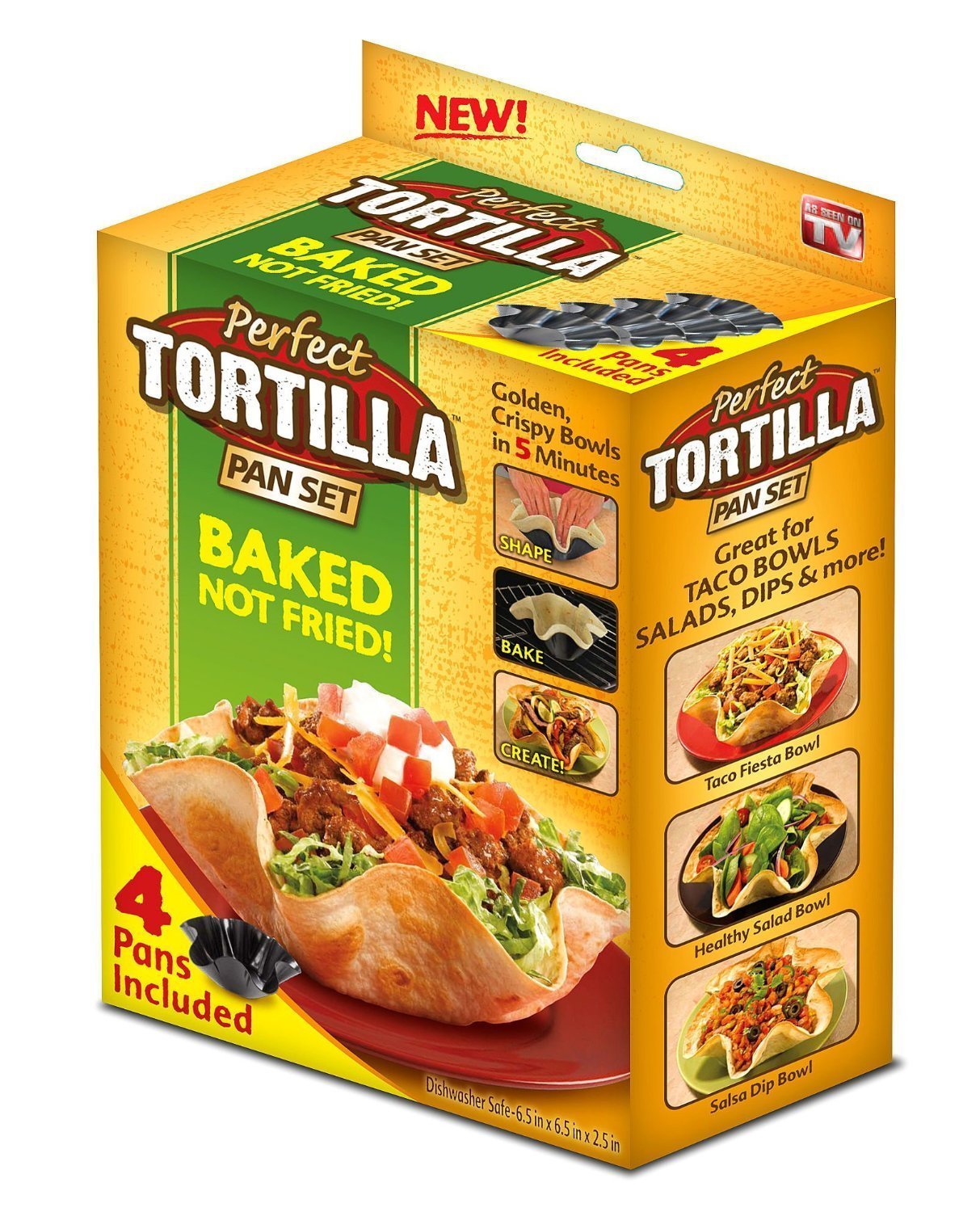 Perfect Tortilla Tortilla Pan Set 4 Pc.