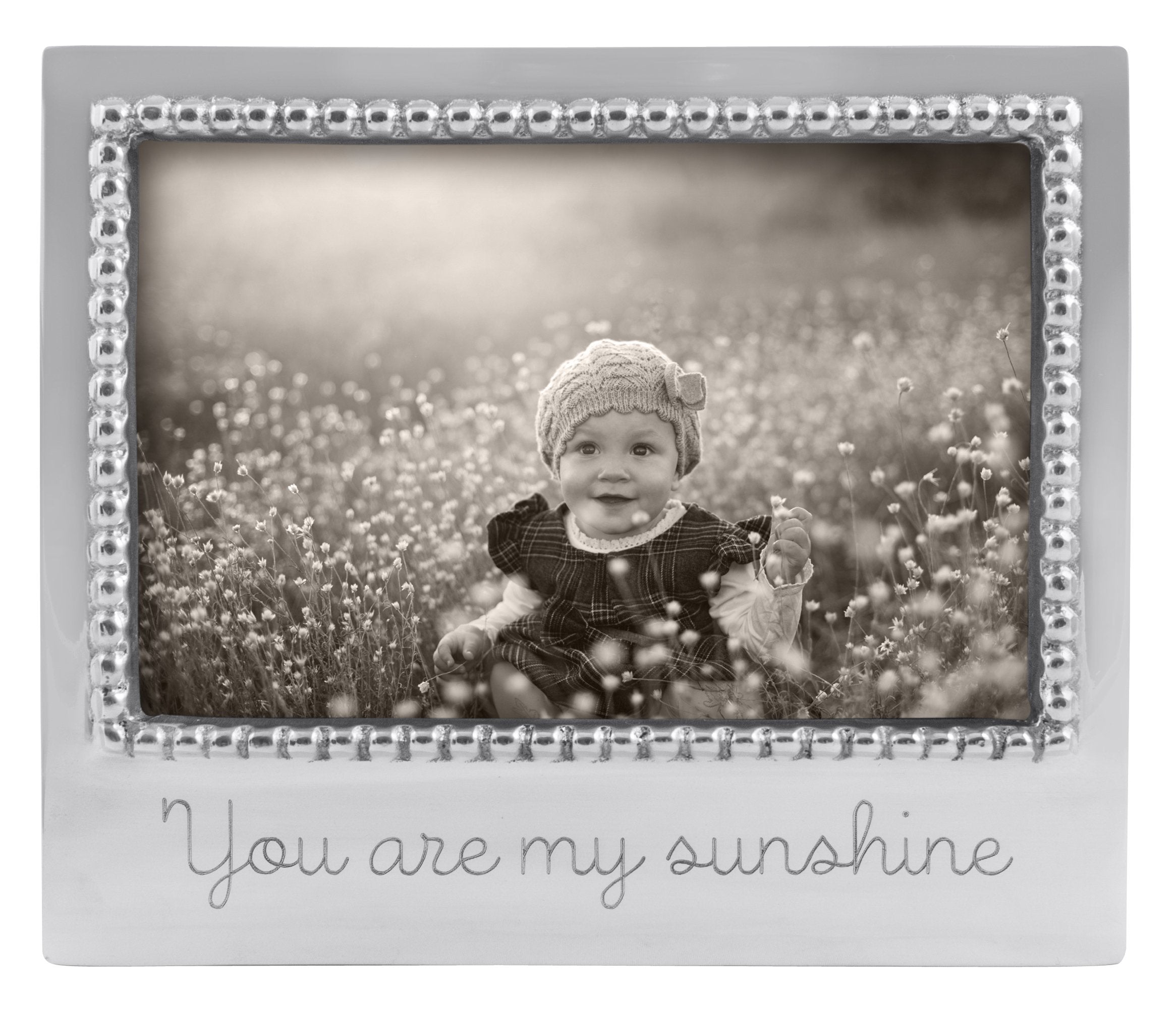MARIPOSA 3906SU You are My Sunshine Statement Frame, 4 x 6, Black, Gray