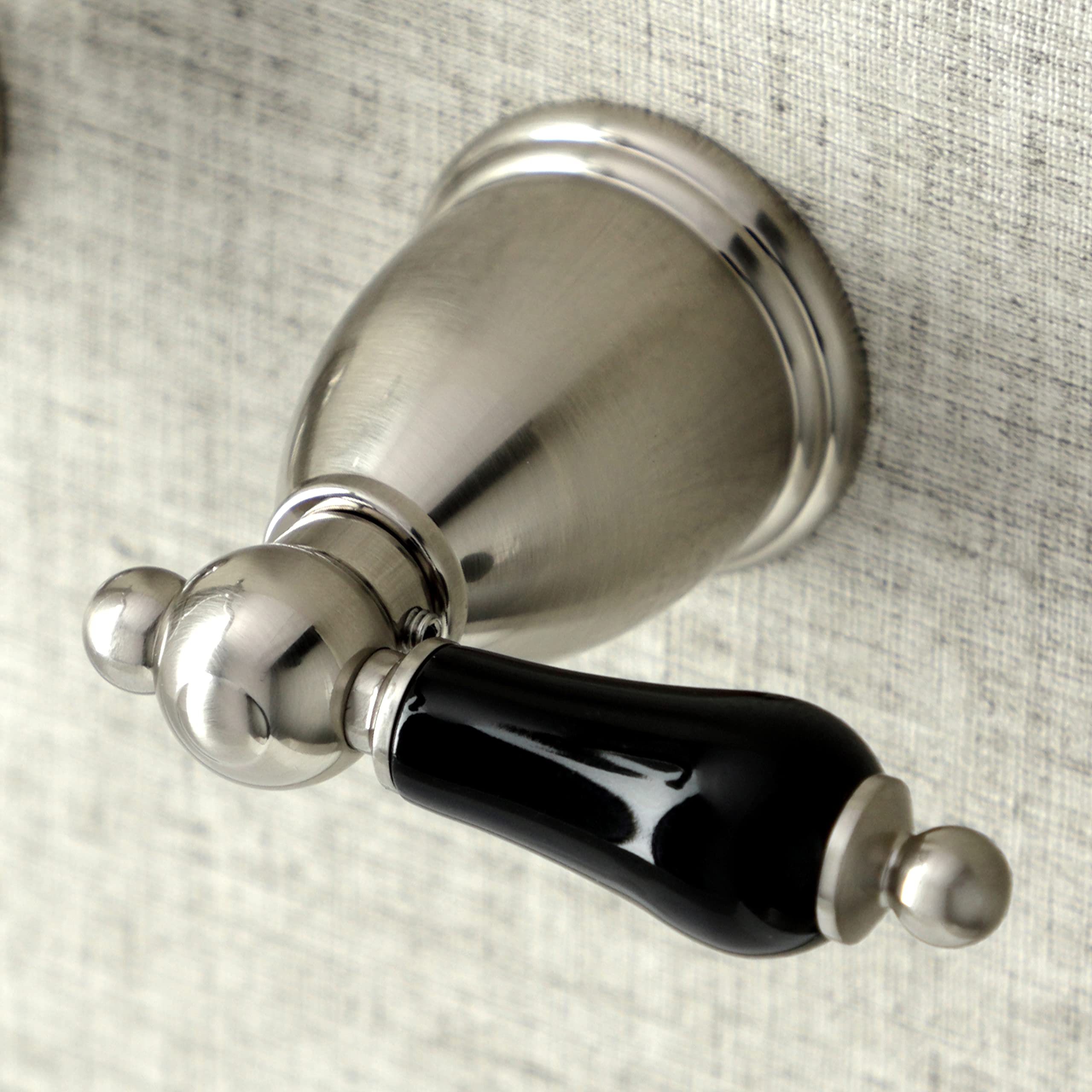 Kingston Brass KS1288PKL Duchess Wall Mount Kitchen Faucet  Brushed Nickel