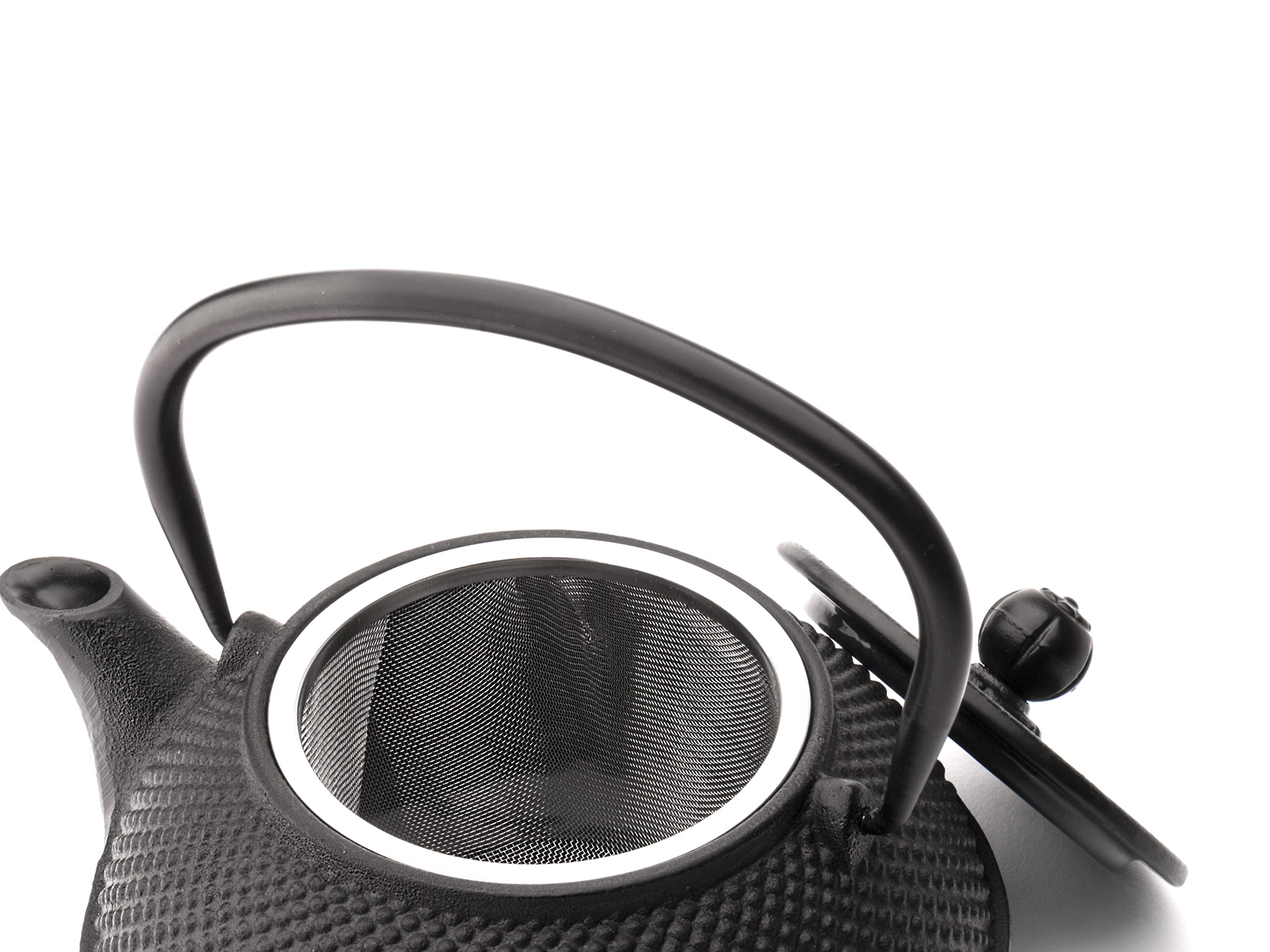 Bredemeijer Jang Teapot, 0.8-Liter, Black Cast Iron