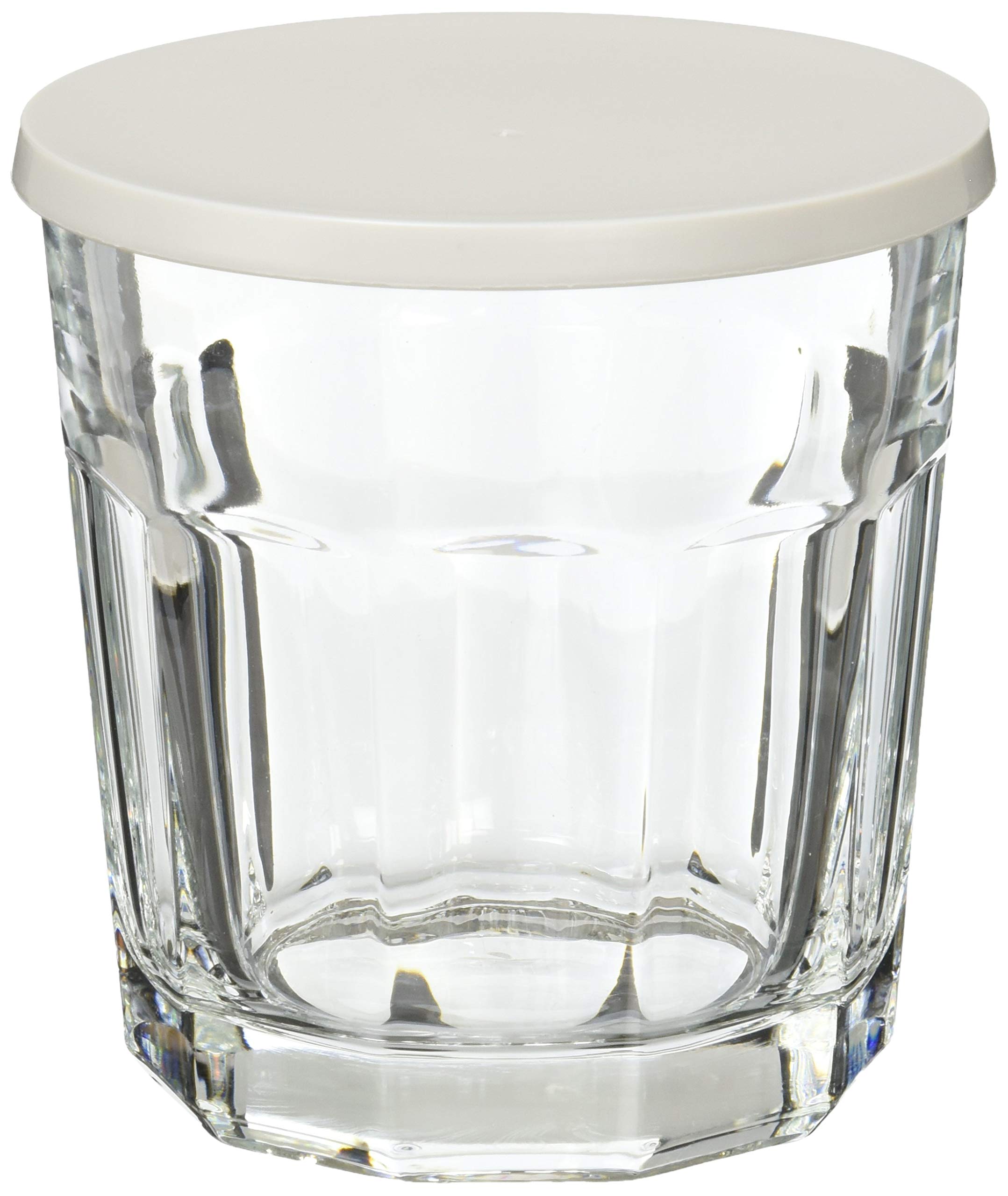 Gendai Hyakka SMITH-BRINDLE Storage Container, Glass Canister, 16.5 fl oz (475 ml), Gray