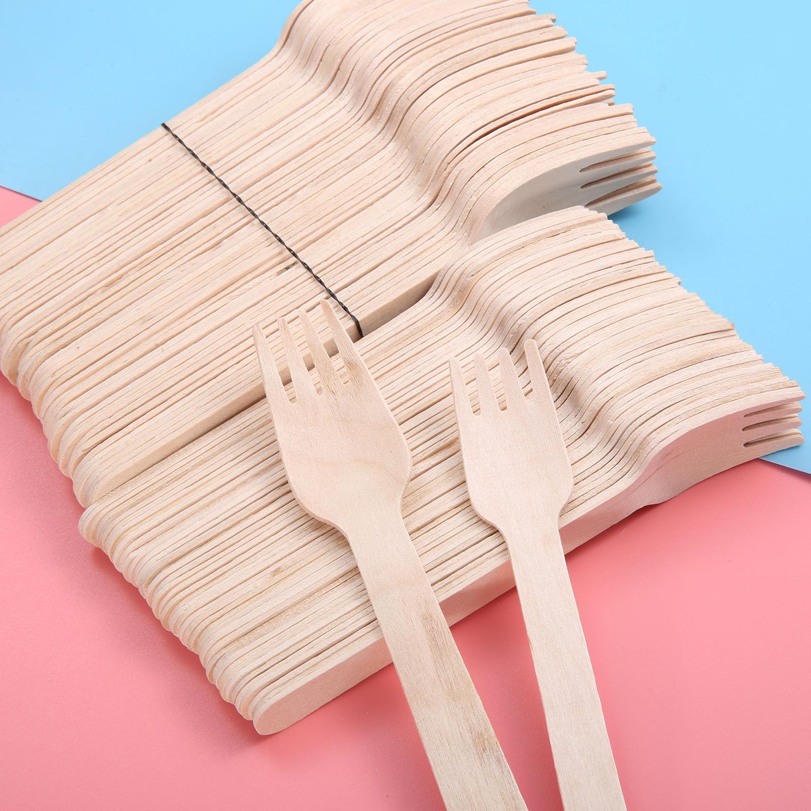 Perfect Stix Disposable Wooden Forks  6'' pack of 1000