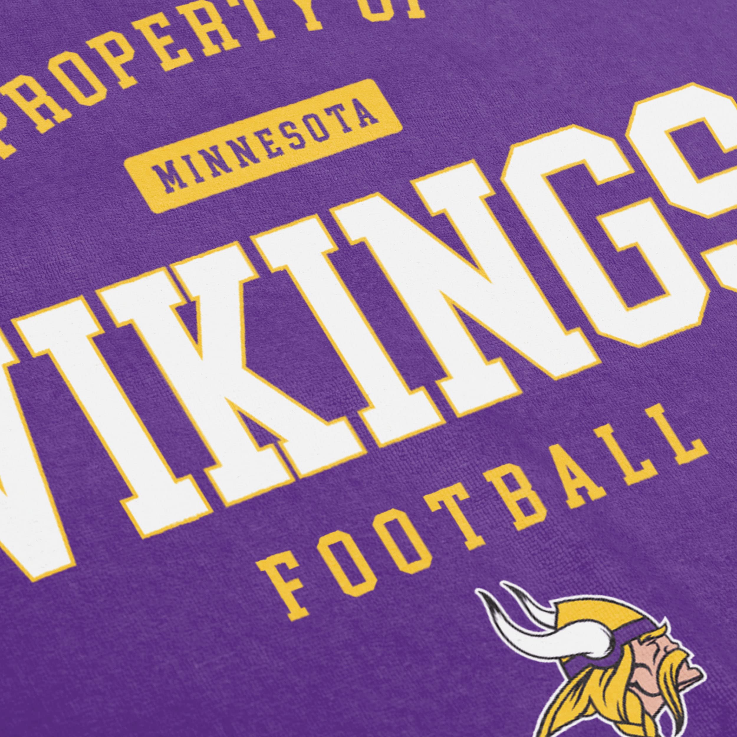 Foco Minnesota Vikings Nfl Property Of Beach Towel