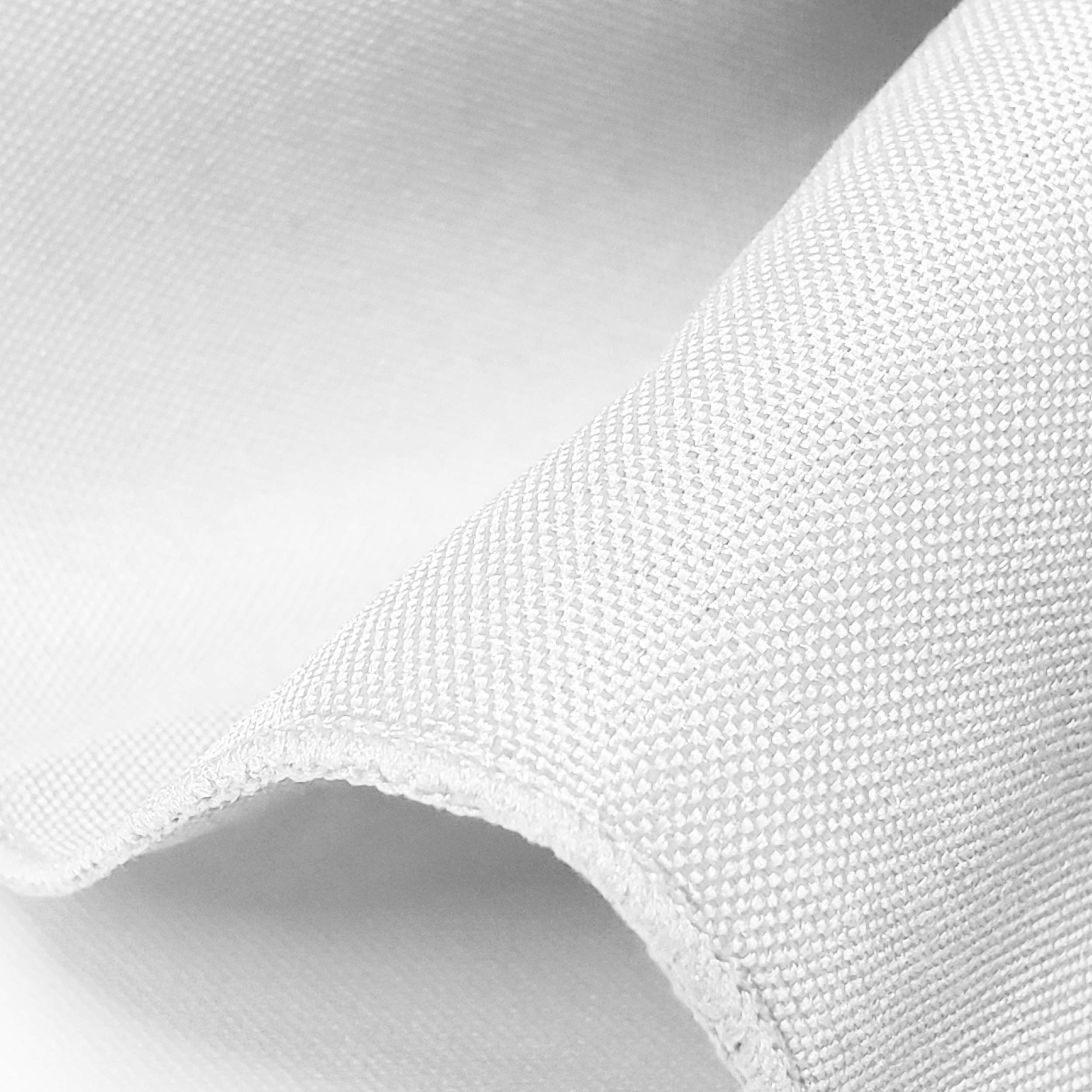 TableLinensforLess Polyester Square Tablecloth  72 Inch Square  (White)
