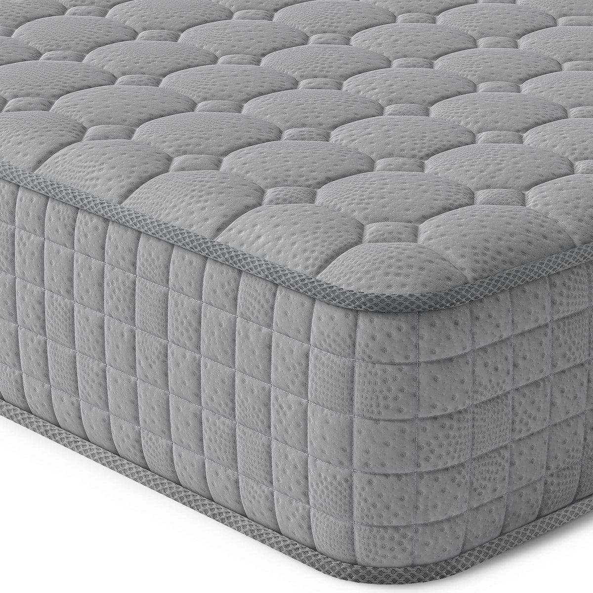 Vesgantti 8 Inch Multilayer Hybrid Twin Mattress - Multiple Sizes & Styles Available, Ergonomic Design With Memory Foam And Pock