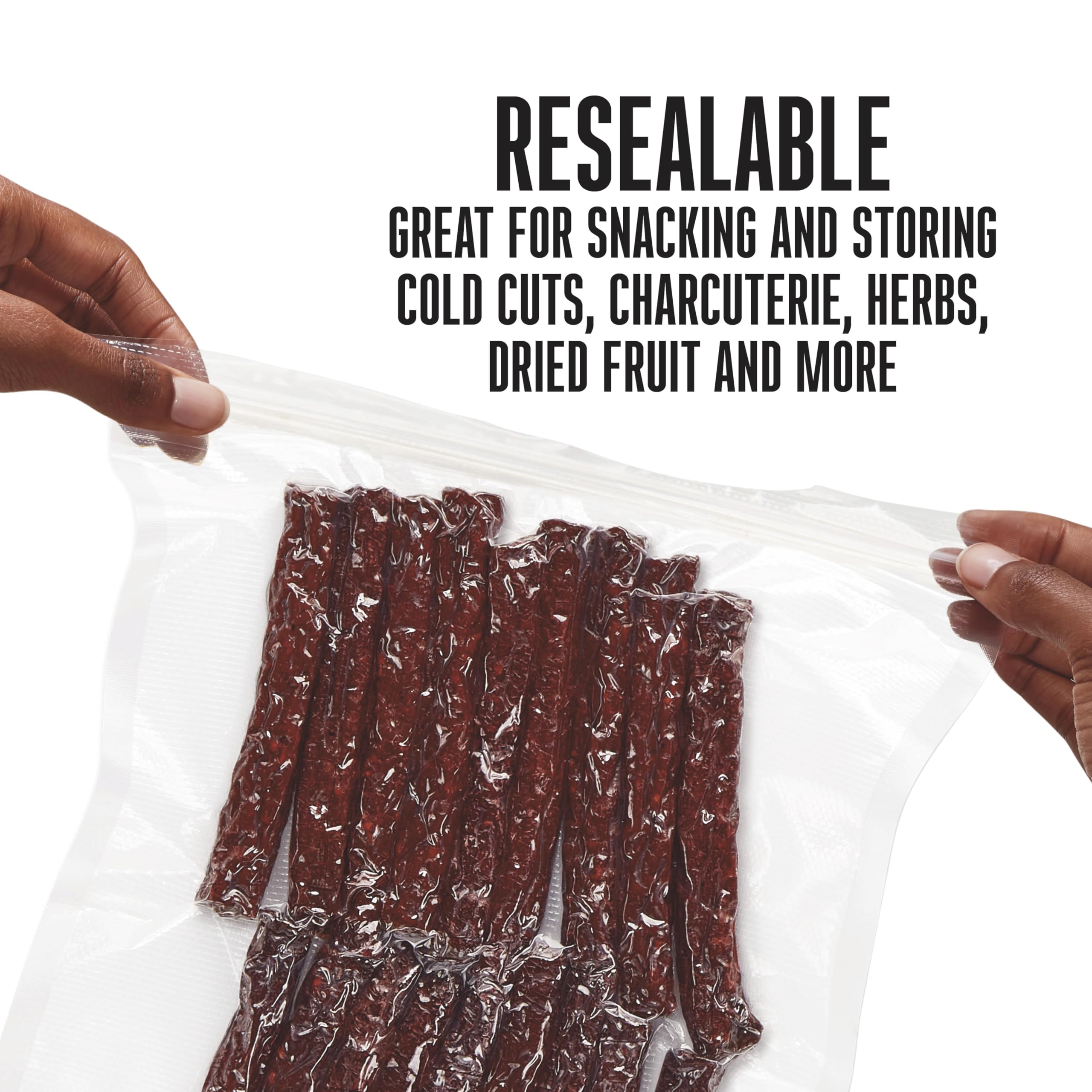 Weston Vacuum Sealer Bags, 2 Ply 3Mm Thick, For Nutrifresh, Foodsaver & Other Heat-Seal Systems, For Meal Prep And Sous Vide, Bp