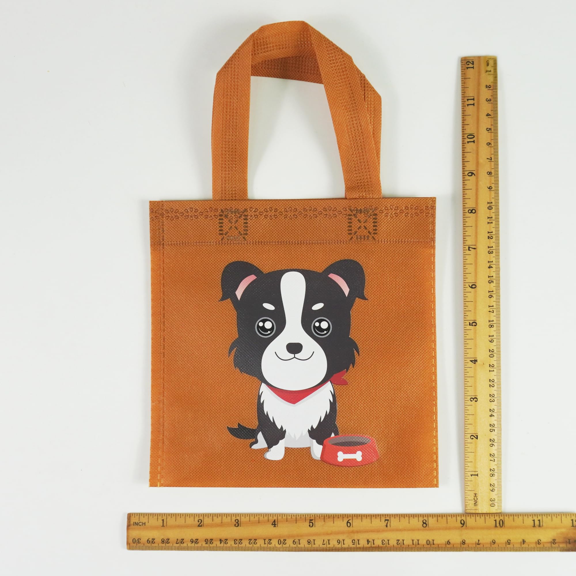 BANBALLON 20 PCS Dog Party Favor Bags Puppy Non-Woven Gift Bags Treat Gift Bags For Kid Birthday Party Dog Theme Party Baby Shower Goodie Bags Supplies