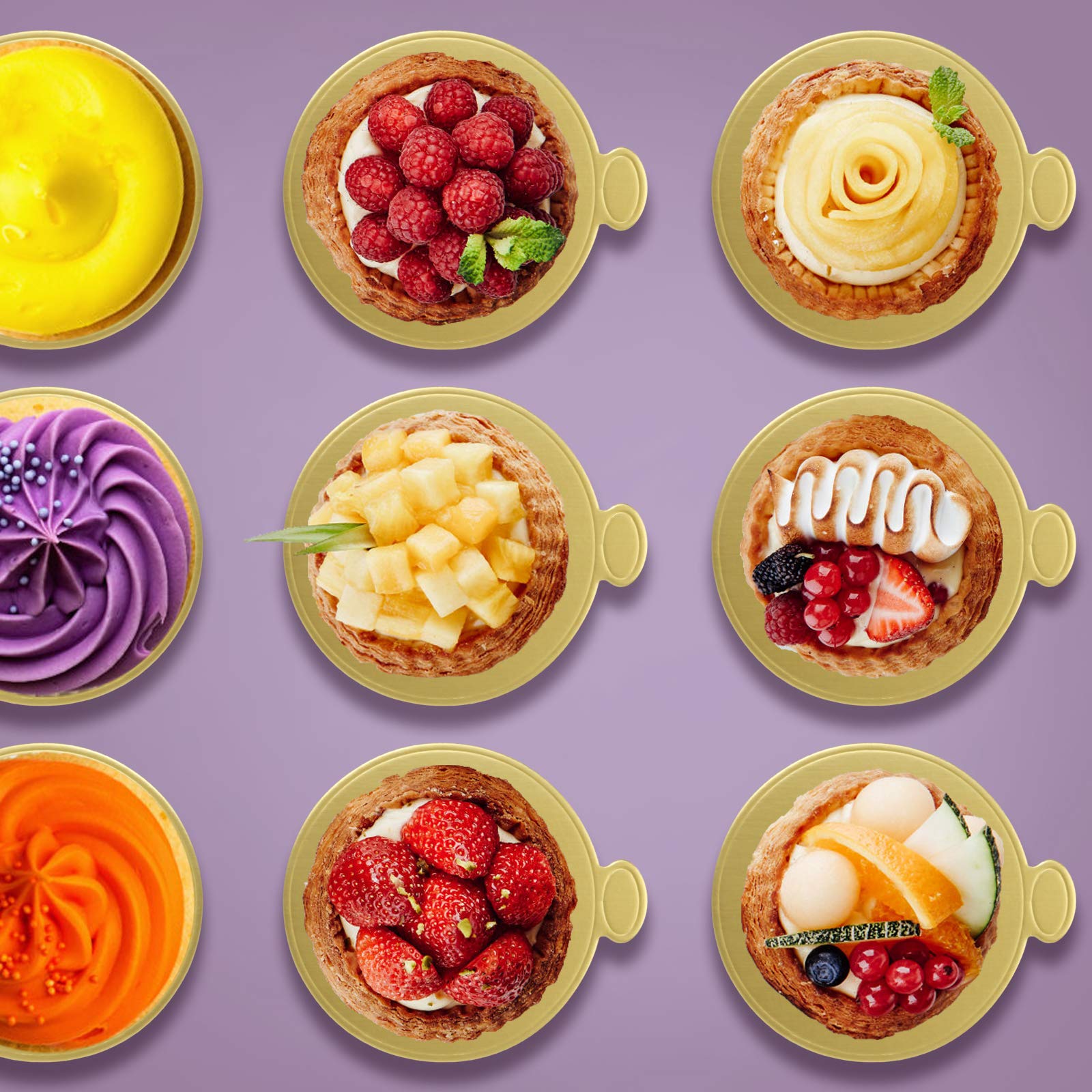 Hanmir Cake Base, Circle Cardboard, Round Cake Boards Perfect For Cake Decorating