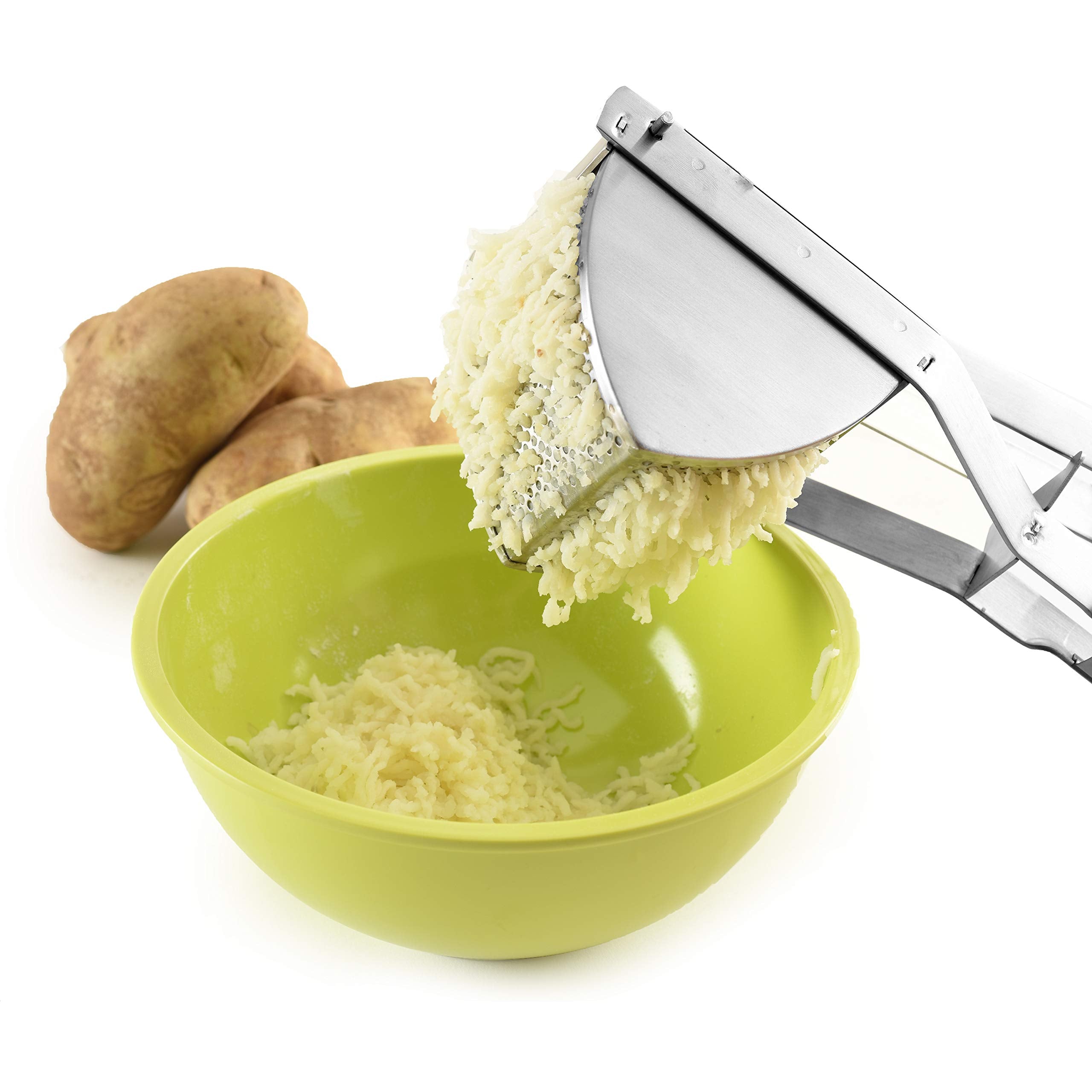 Norpro Stainless Steel Potato Ricer, 11.5in/29cm, Silver, Model 463