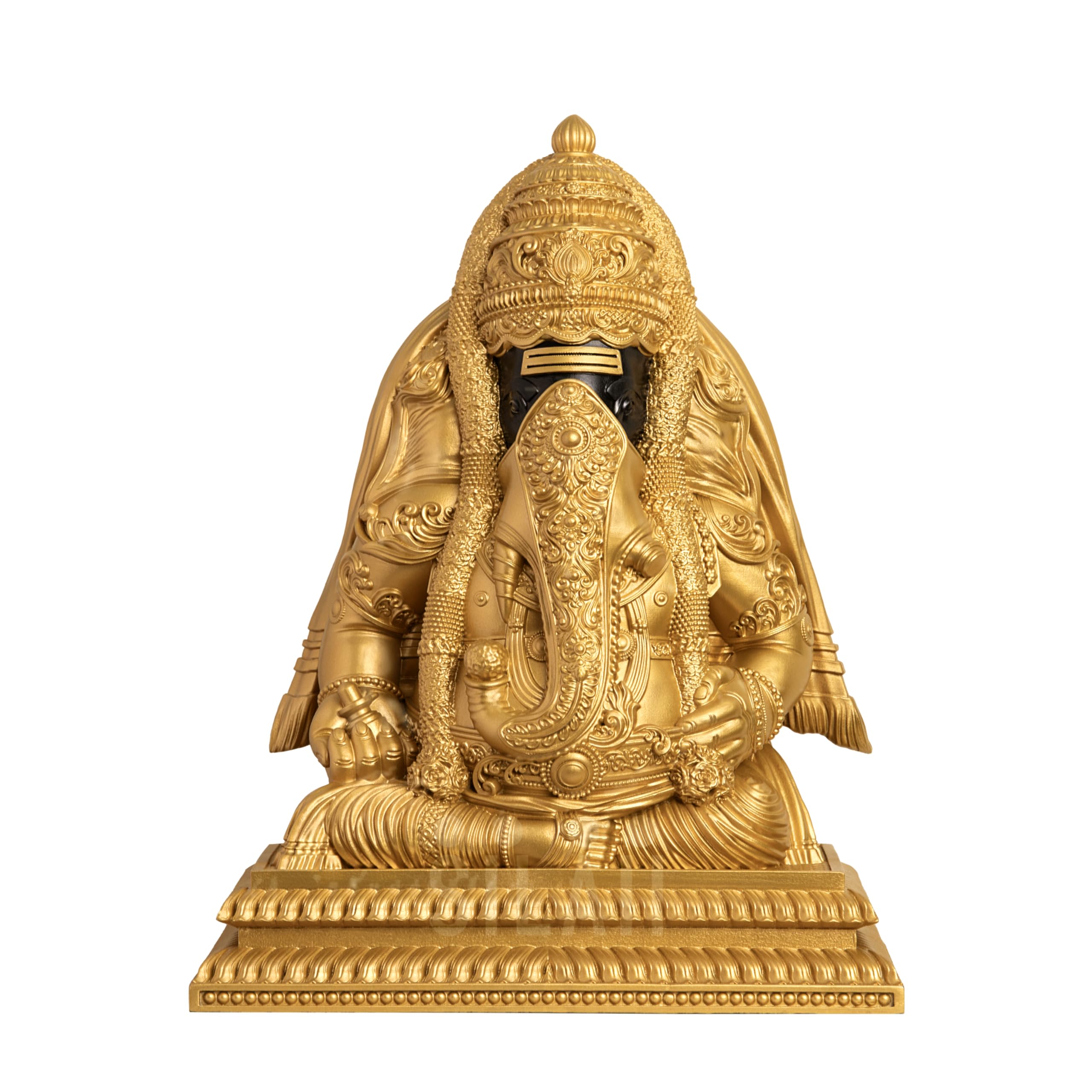 Silaii Pillayarpatti Karpaga Vinayagar Idol  Sacred Wish-Granting Ganesha Murti Showpiece & Statue For Home Decor, Pooja Room, H