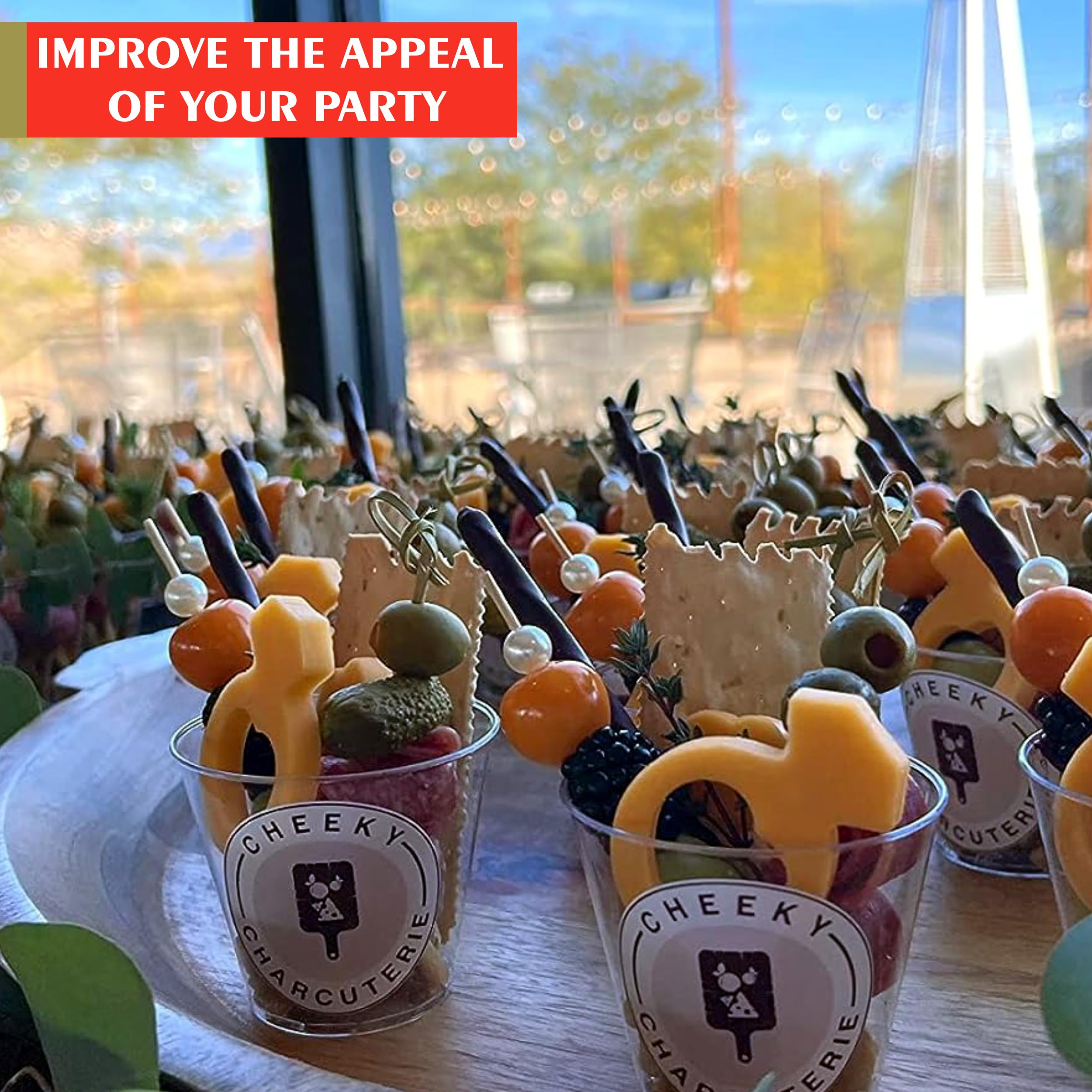 Perfectware - Bambooknot4-300Ct Bamboo Knot 4-300Ct 4'' Bamboo Knot Picks (Pack Of 300)