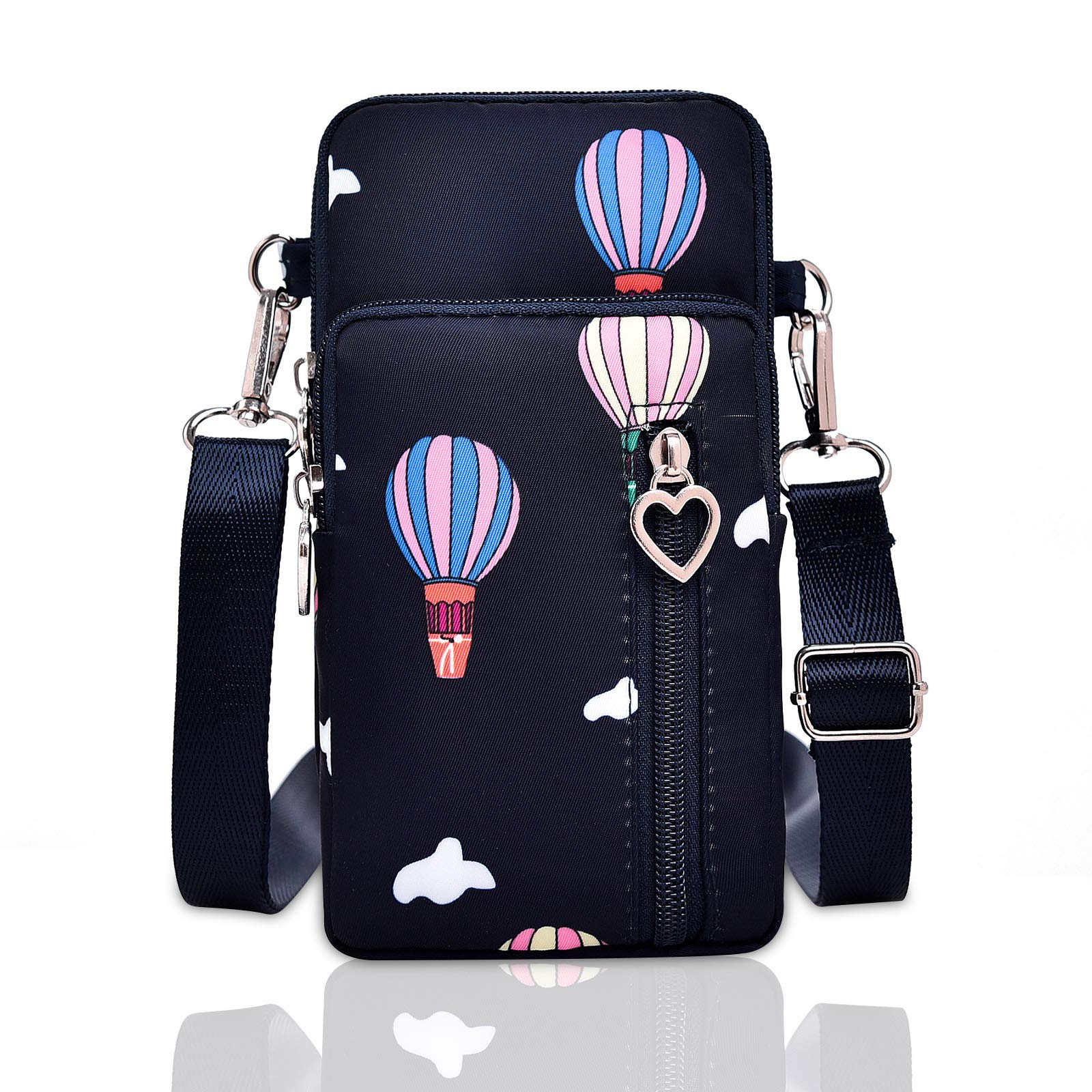 Biaotie Lightweight Small Crossbody Bags Cell Phone Purses Travel Pouch Shoulder Bag For Women (D-10)