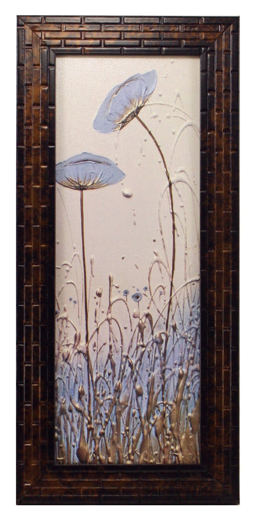 Indianara 3 PC Set of Floral Paintings (multicolor1093)