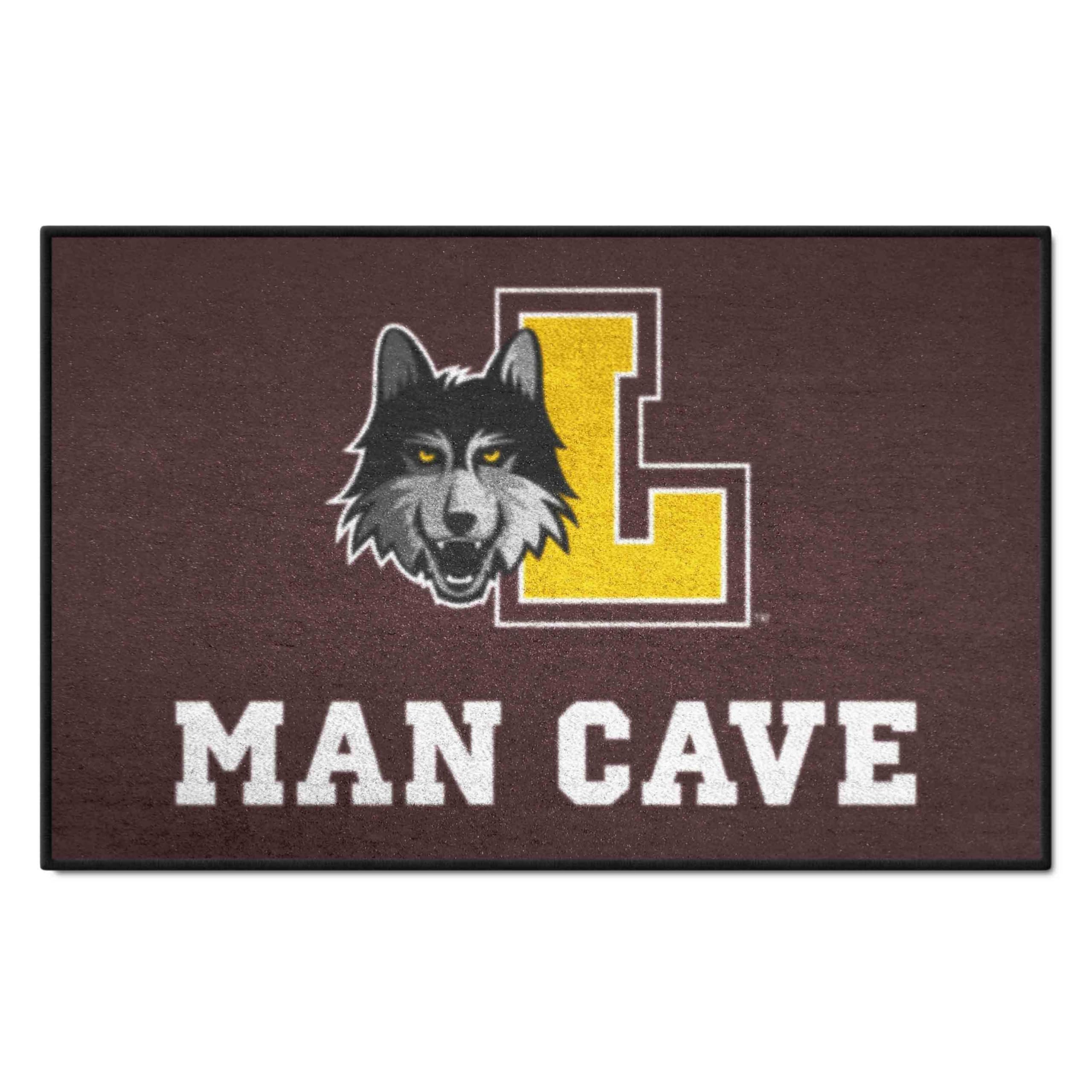 FANMATS 24506 Loyola Chicago Ramblers Man Cave Tailgater Rug - 5ft. x 6ft. Sports Fan Area Rug, Home Decor Rug and Tailgating Ma