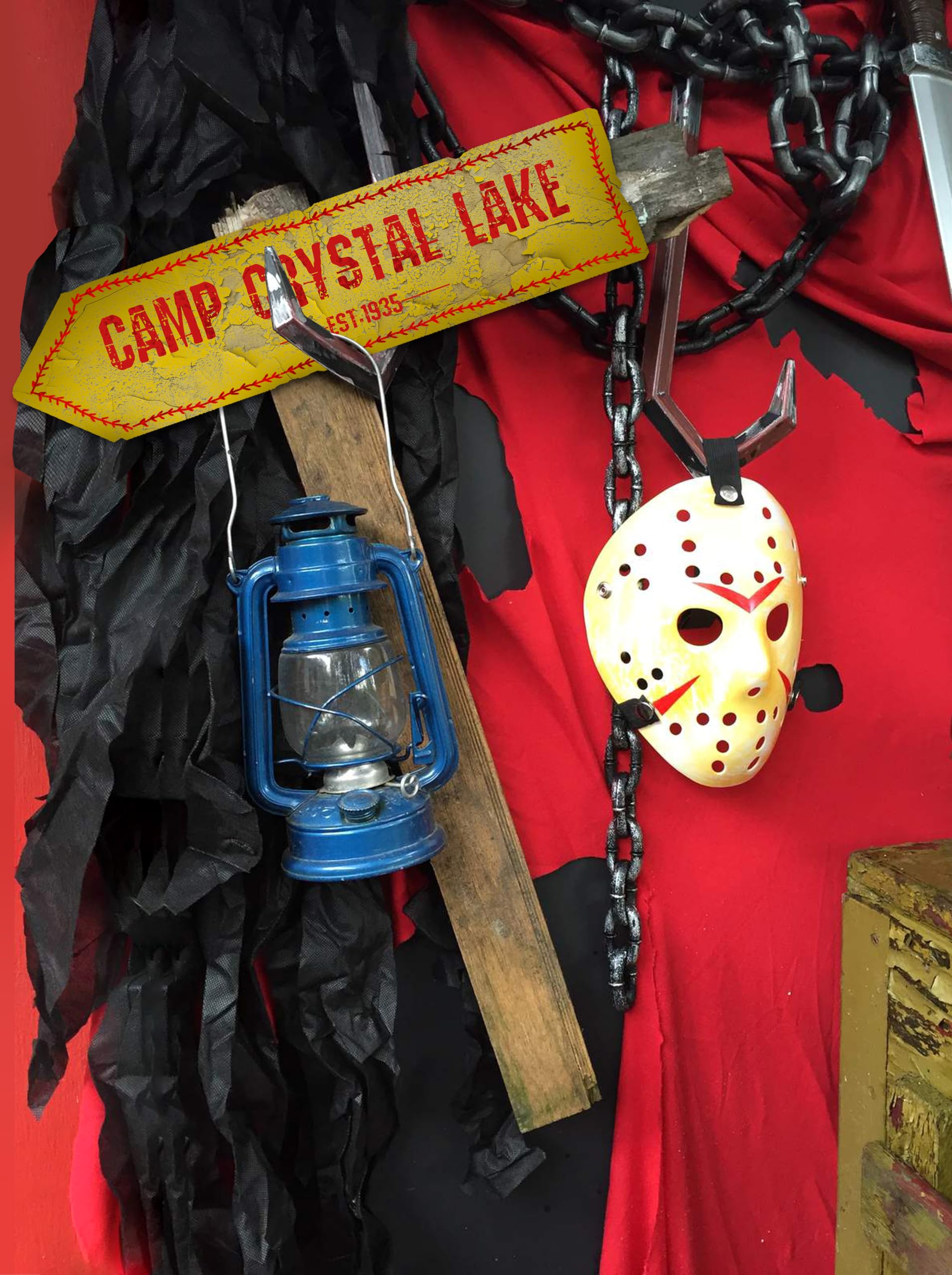 flinelife Elm Street Sign,16X4, Horror Movie Metal Sign - Perfect For Horror Movie Lovers Sign Gift