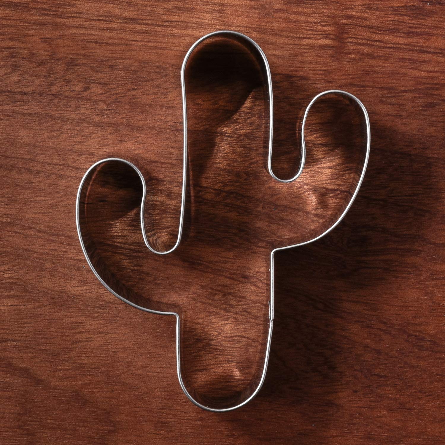 Liliao 3.8 Inch Cactus Cookie Cutter, Stainless Steel