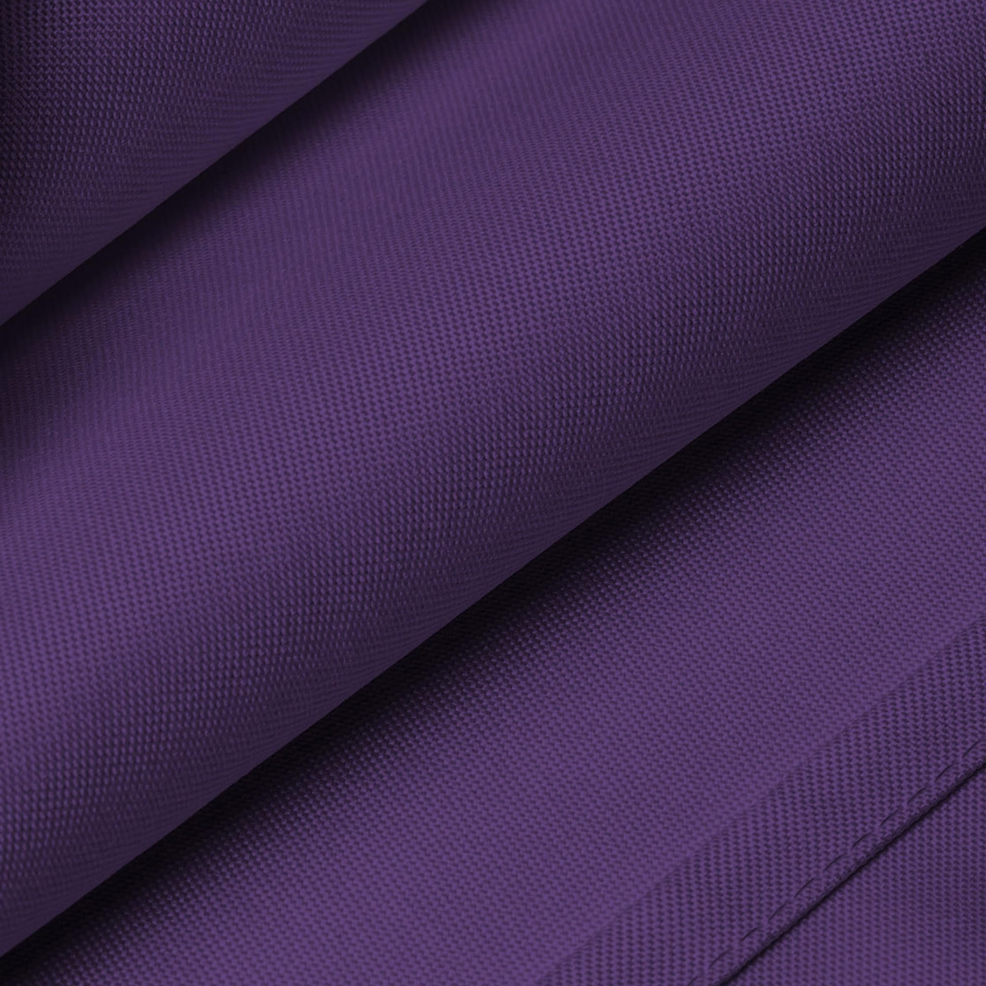 Lann'S Linens - 108 Round Premium Tablecloth For Wedding/Banquet/Restaurant - Polyester Fabric Table Cloth - Purple