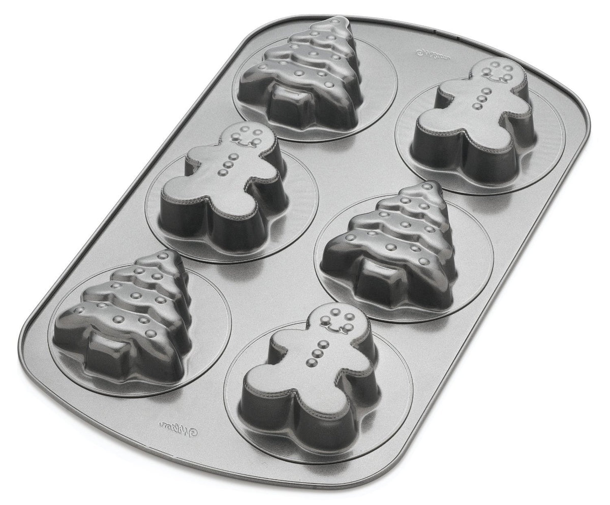 Wilton Gingerbread Boys And Trees Pan