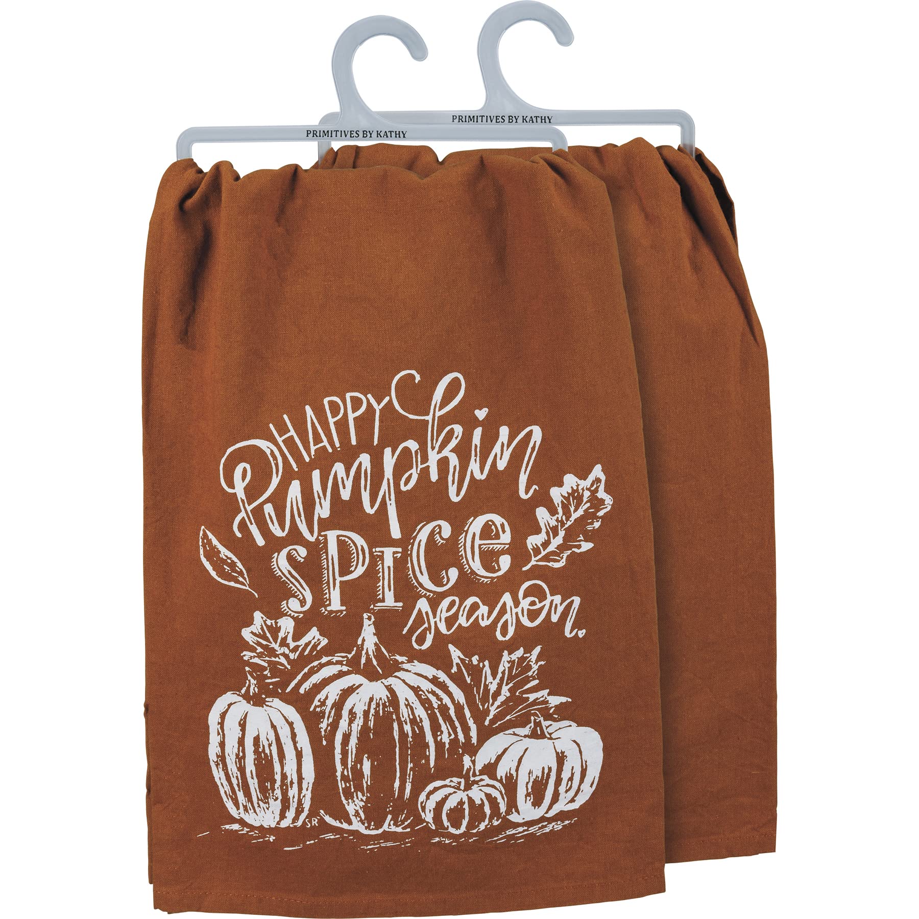 Primitives By Kathy Happy Pumpkin Spice Season Home D  Cor Kitchen Towel