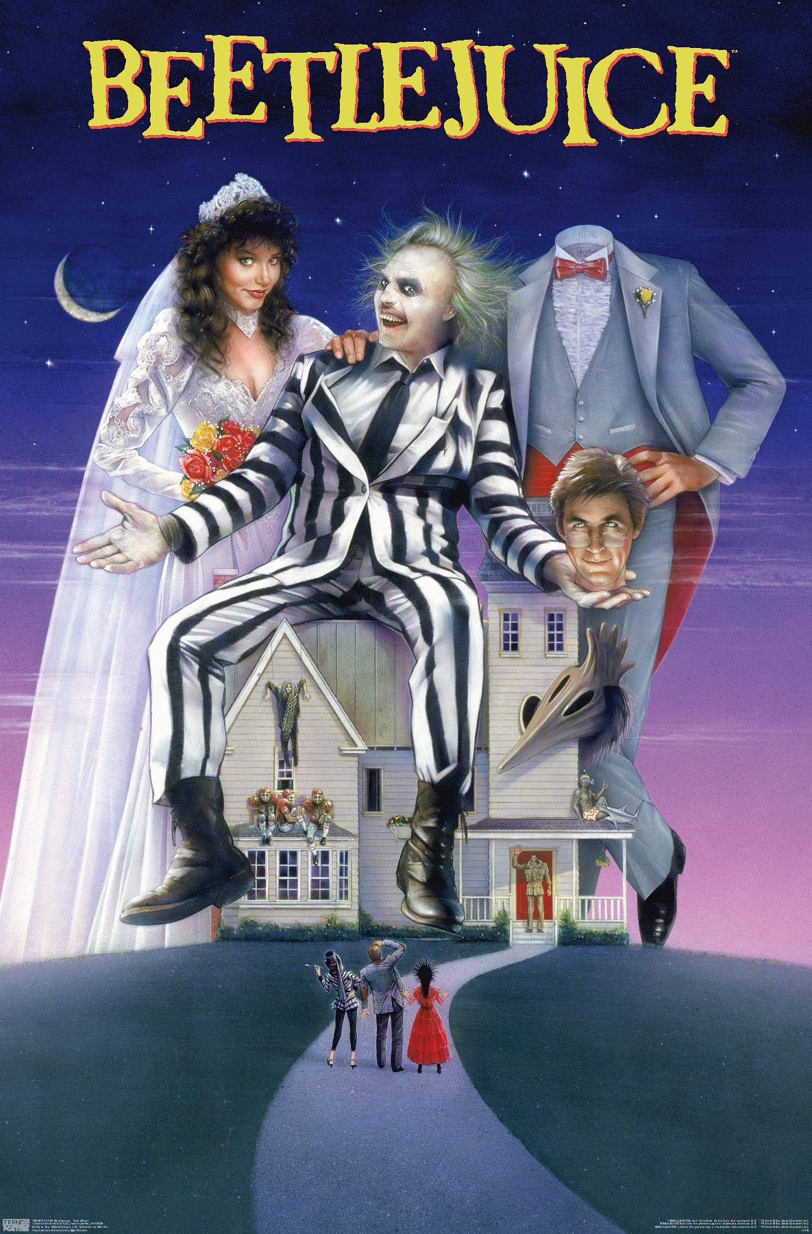 Trends International 24X36 Beetlejuice - One Sheet Wall Poster